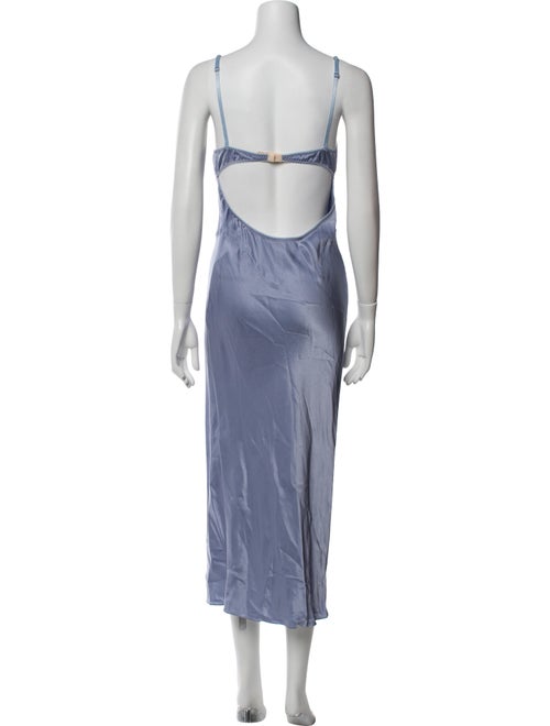 Anna October Square Neckline Long Dress