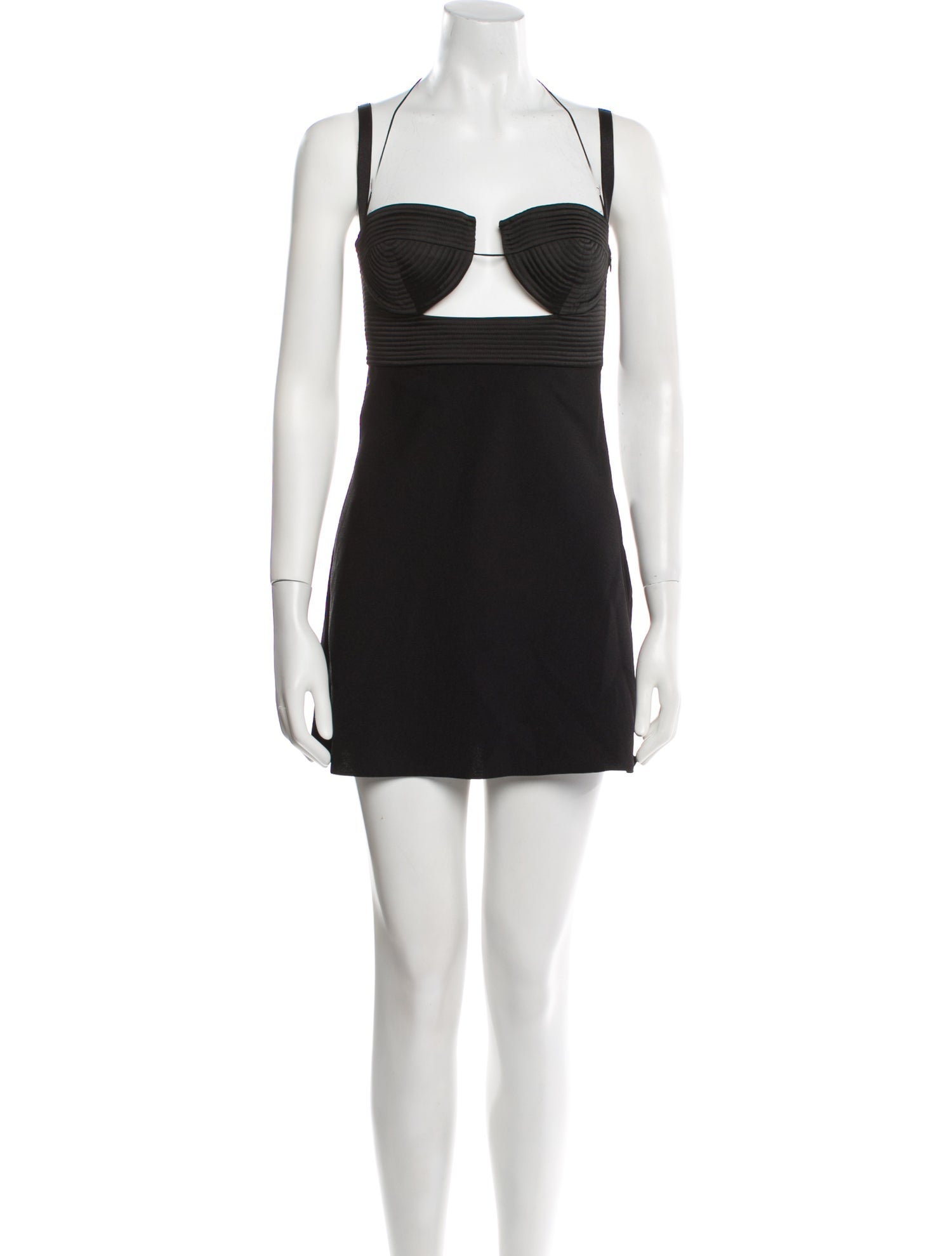 Anna October Square Neckline Mini Dress