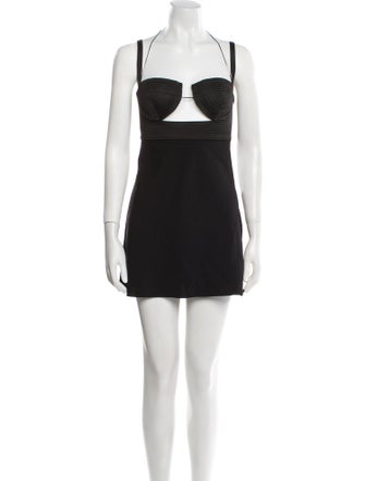 Anna October Square Neckline Mini Dress