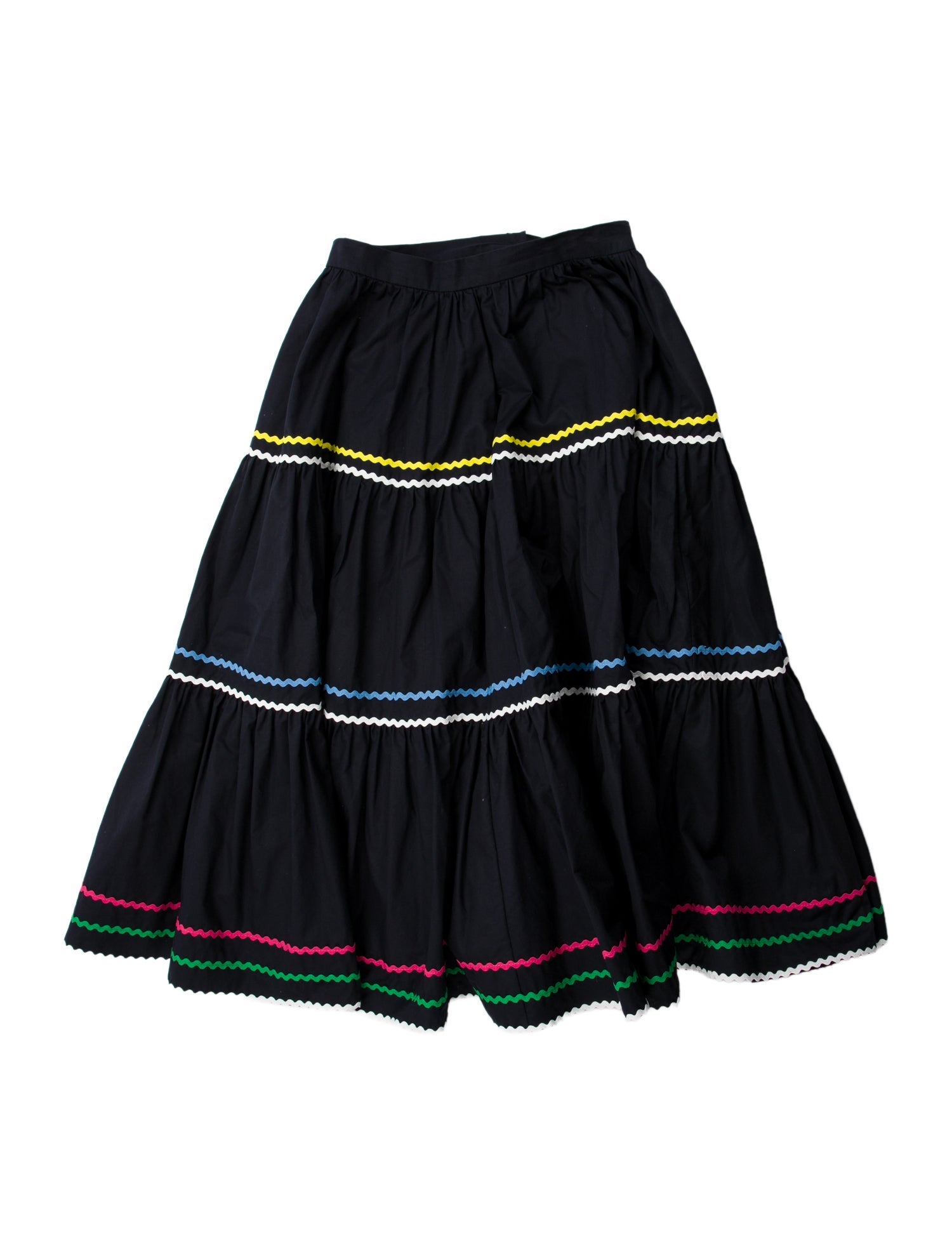 Anna October Ruffle Embellishment Knee-Length Skirt