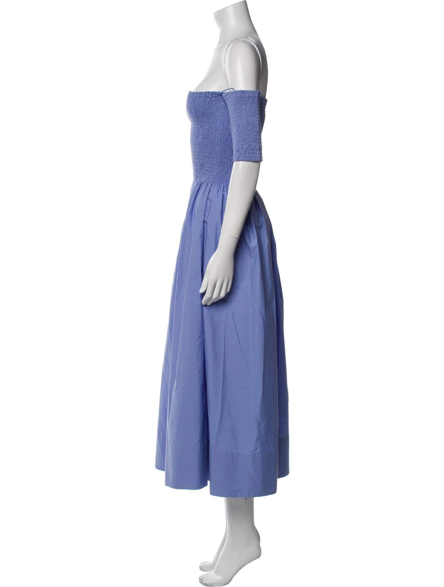 Anna October Off-The-Shoulder Midi Length Dress w/ Tags