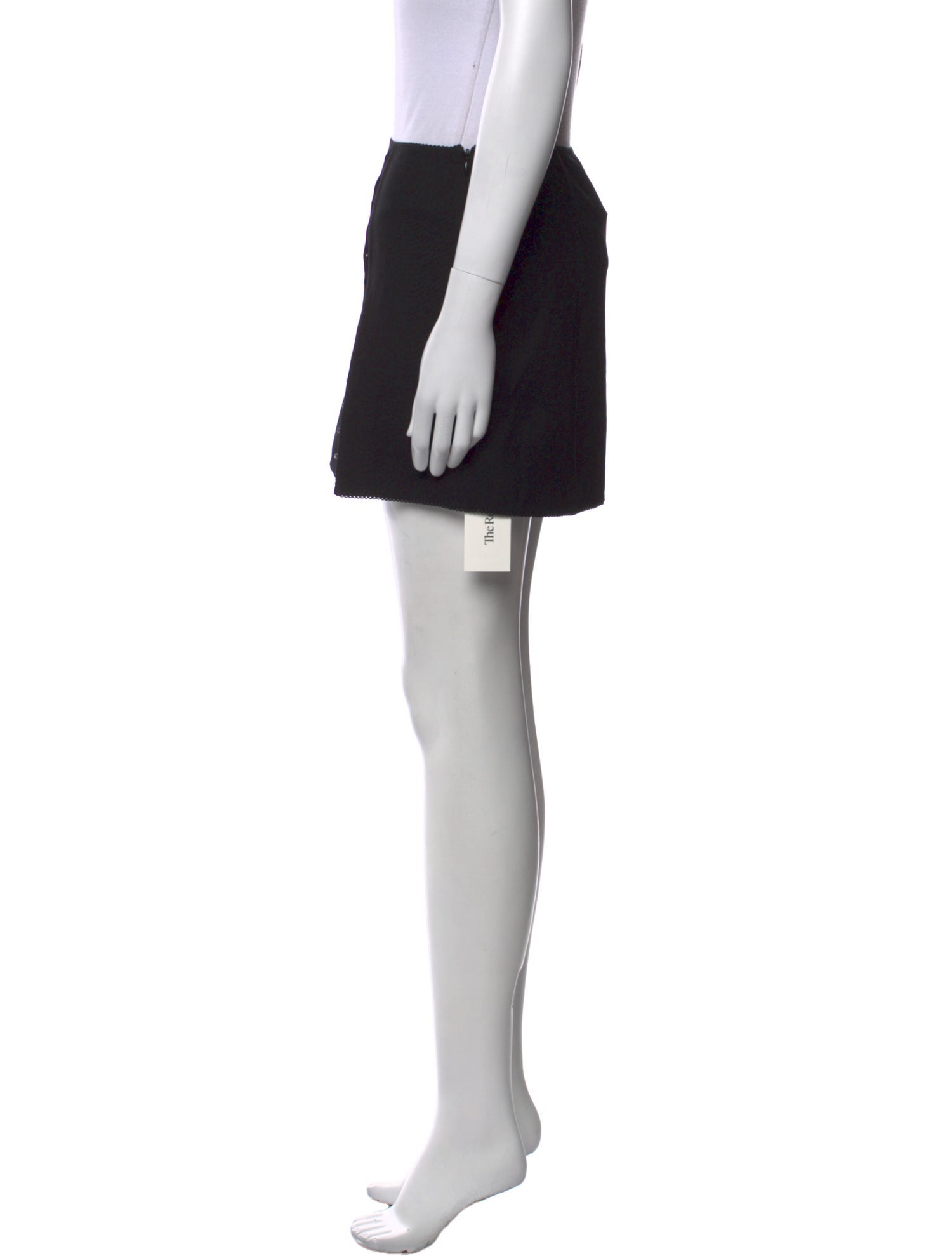 Anna October Scalloped Accent Mini Skirt