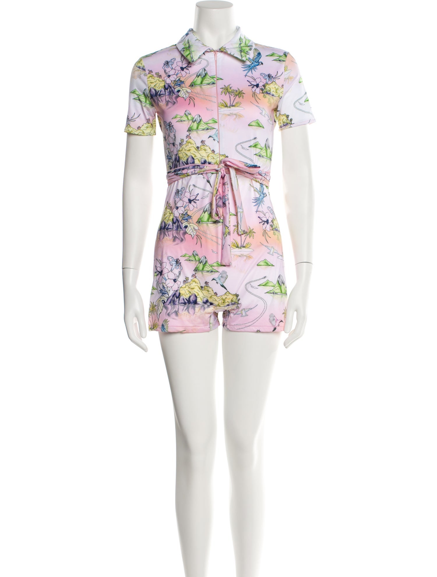 Oceanus Printed Romper