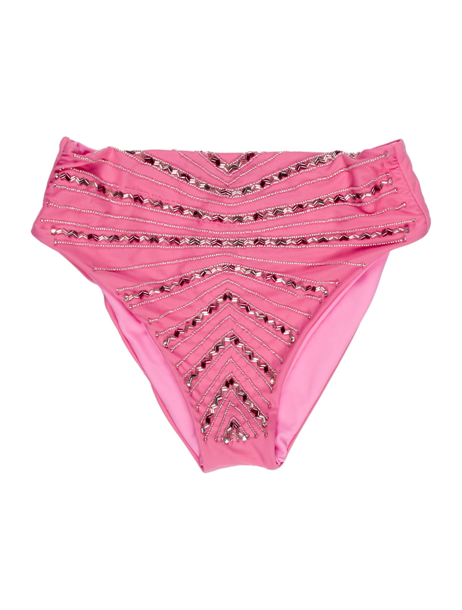 Oceanus Printed Beaded Accents Bottoms w/ Tags