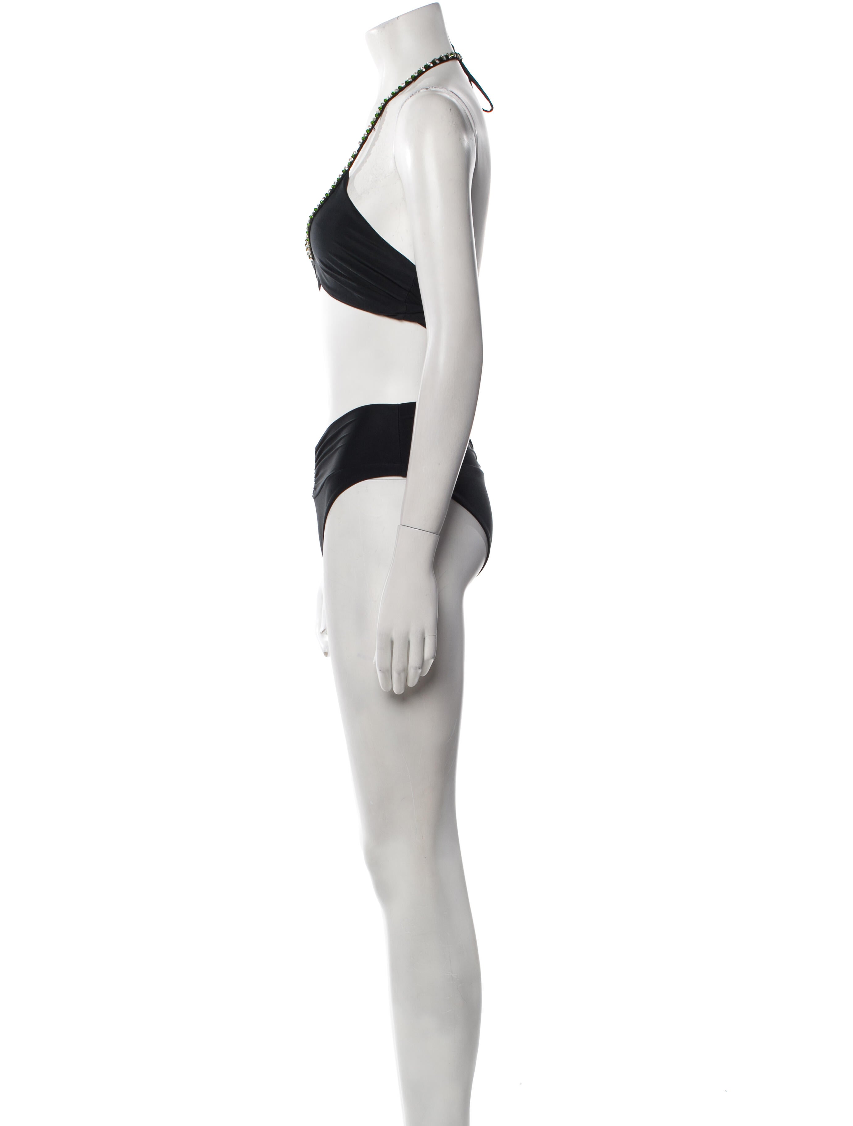 Oceanus Crystal Embellishments Bikini w/ Tags