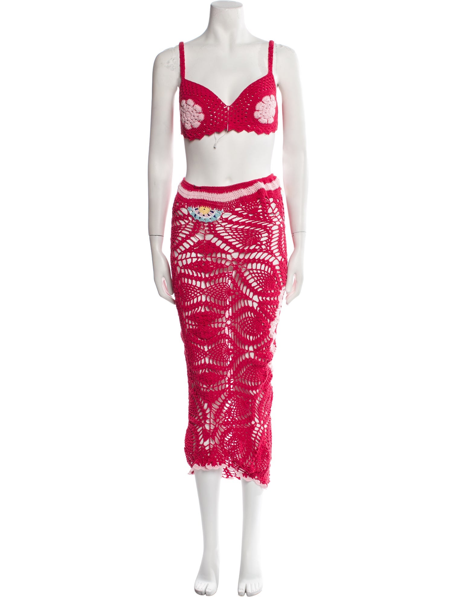 Oceanus Lace Pattern Cover-Up