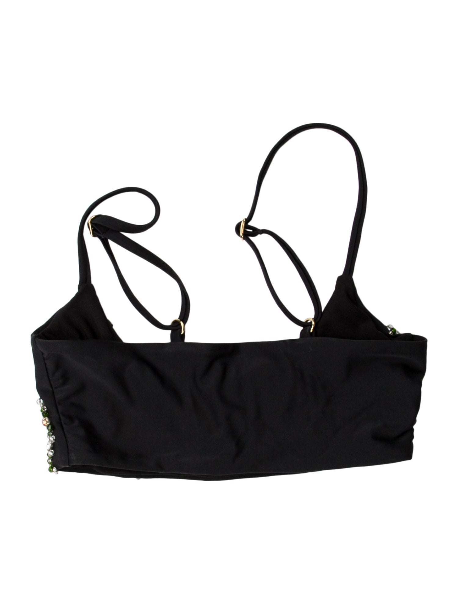 Oceanus Patterned Crystal Embellishments Top w/ Tags