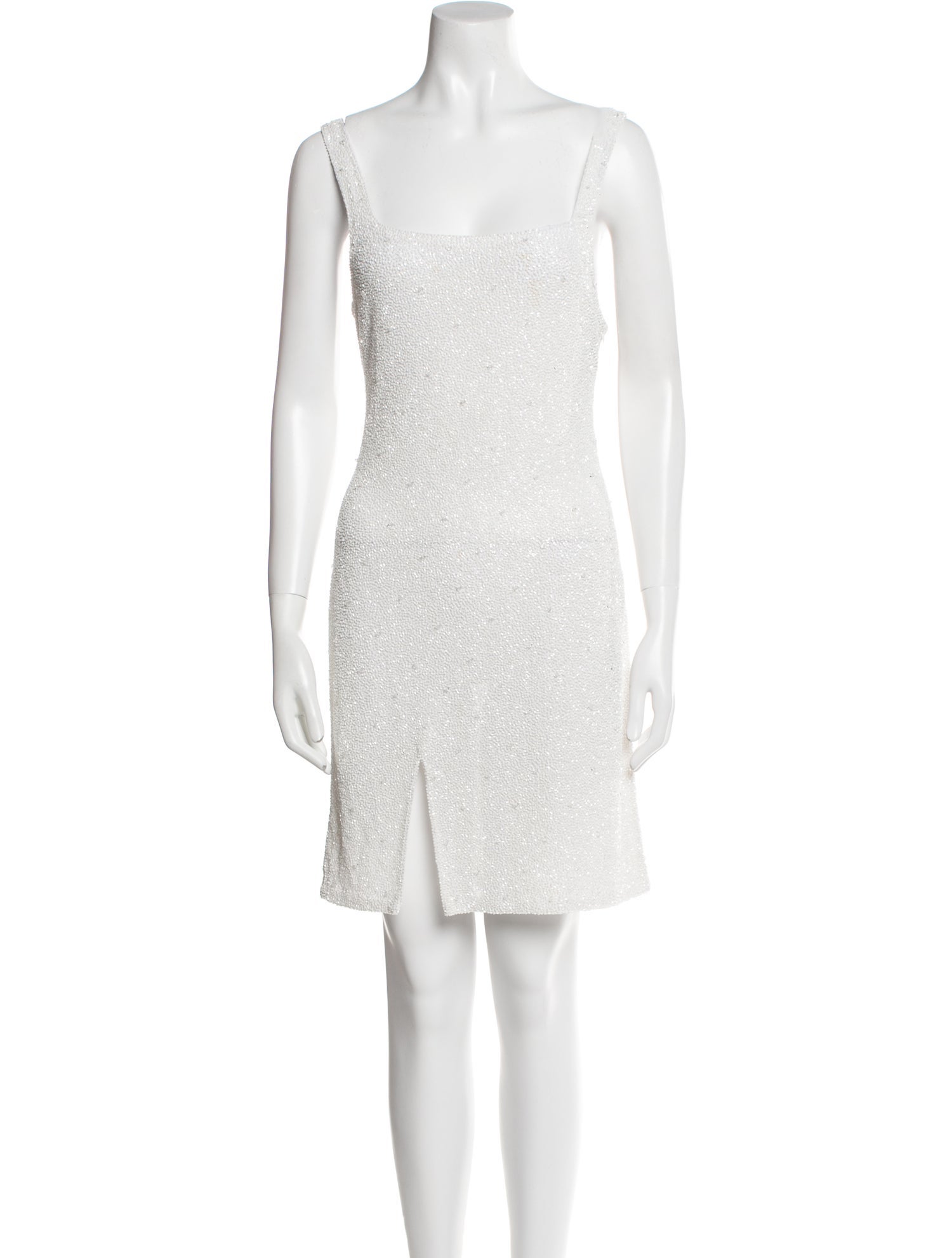 Oceanus Square Neckline Mini Dress