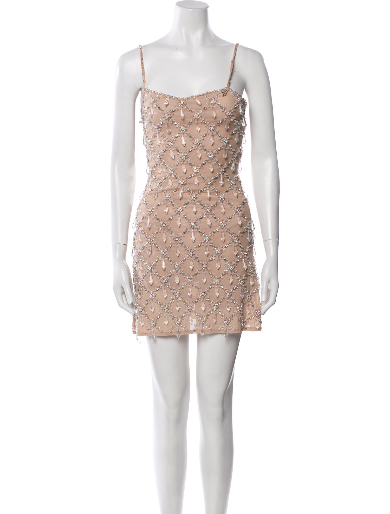 Oceanus Square Neckline Mini Dress w/ Tags