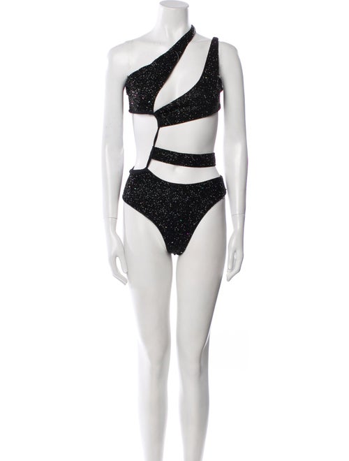 Oceanus Beaded Accents One-Piece