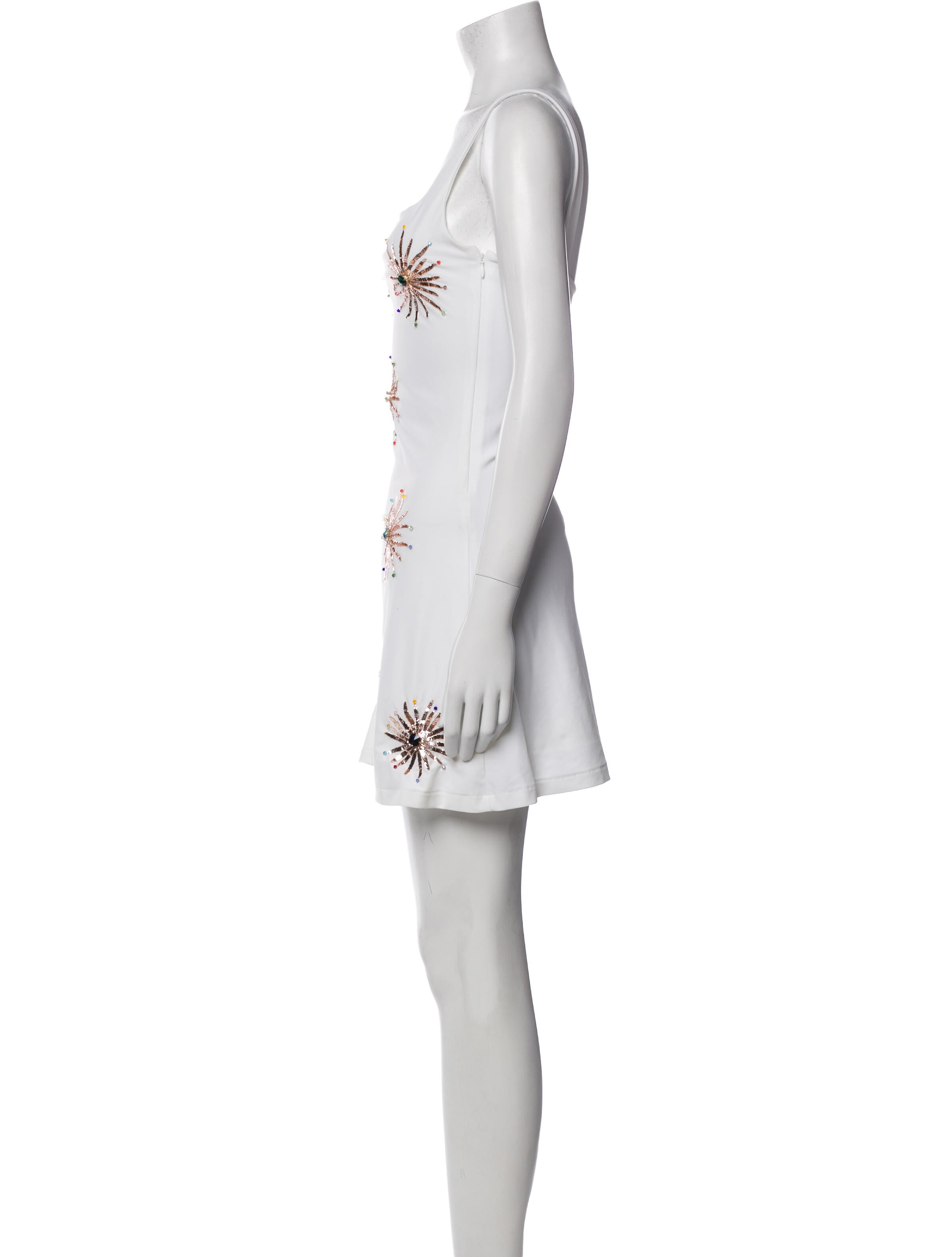 Oceanus Floral Print Mini Dress w/ Tags