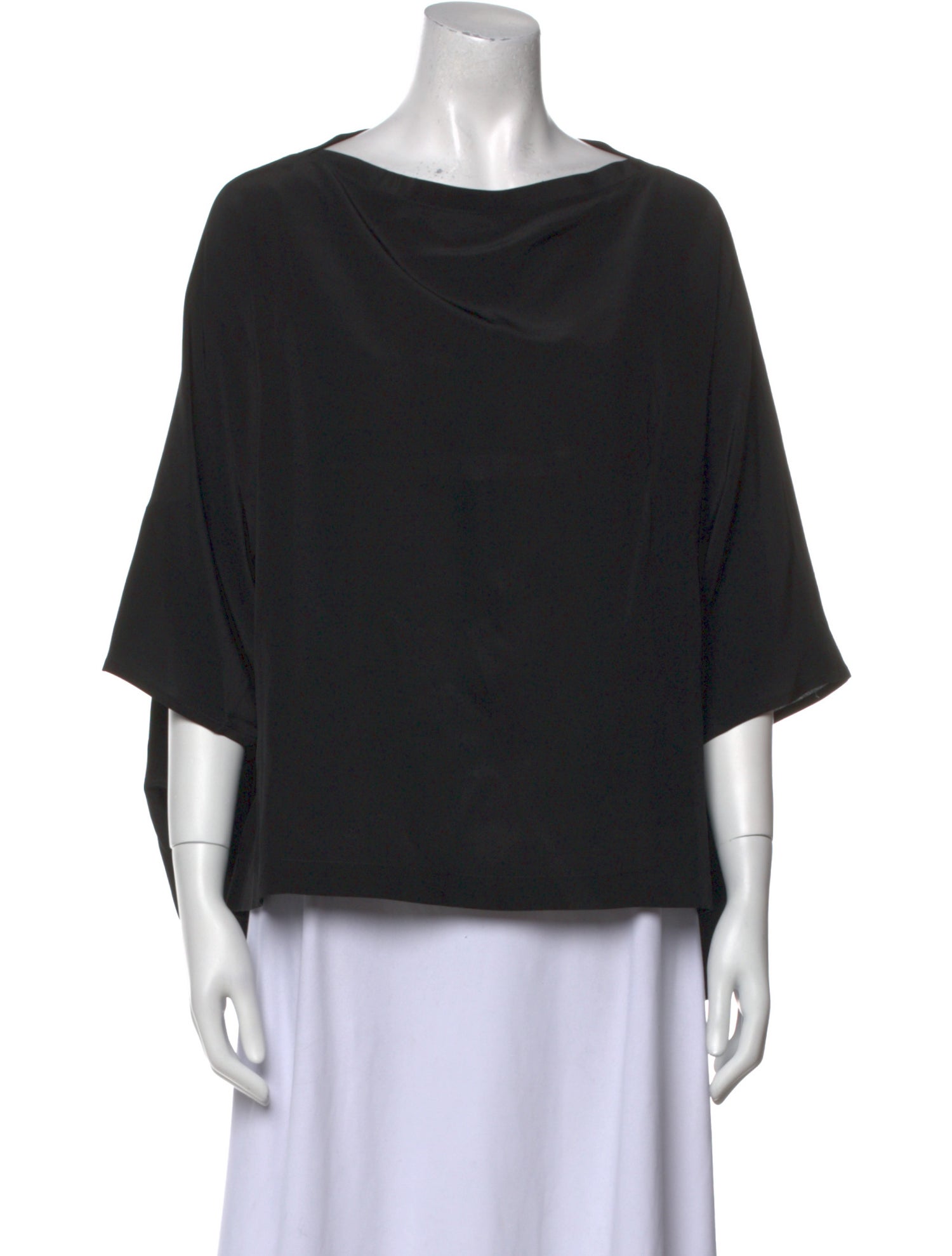 ocean+main Silk Cowl Neck Blouse w/ Tags