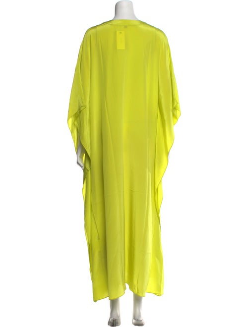 ocean+main Silk Long Dress