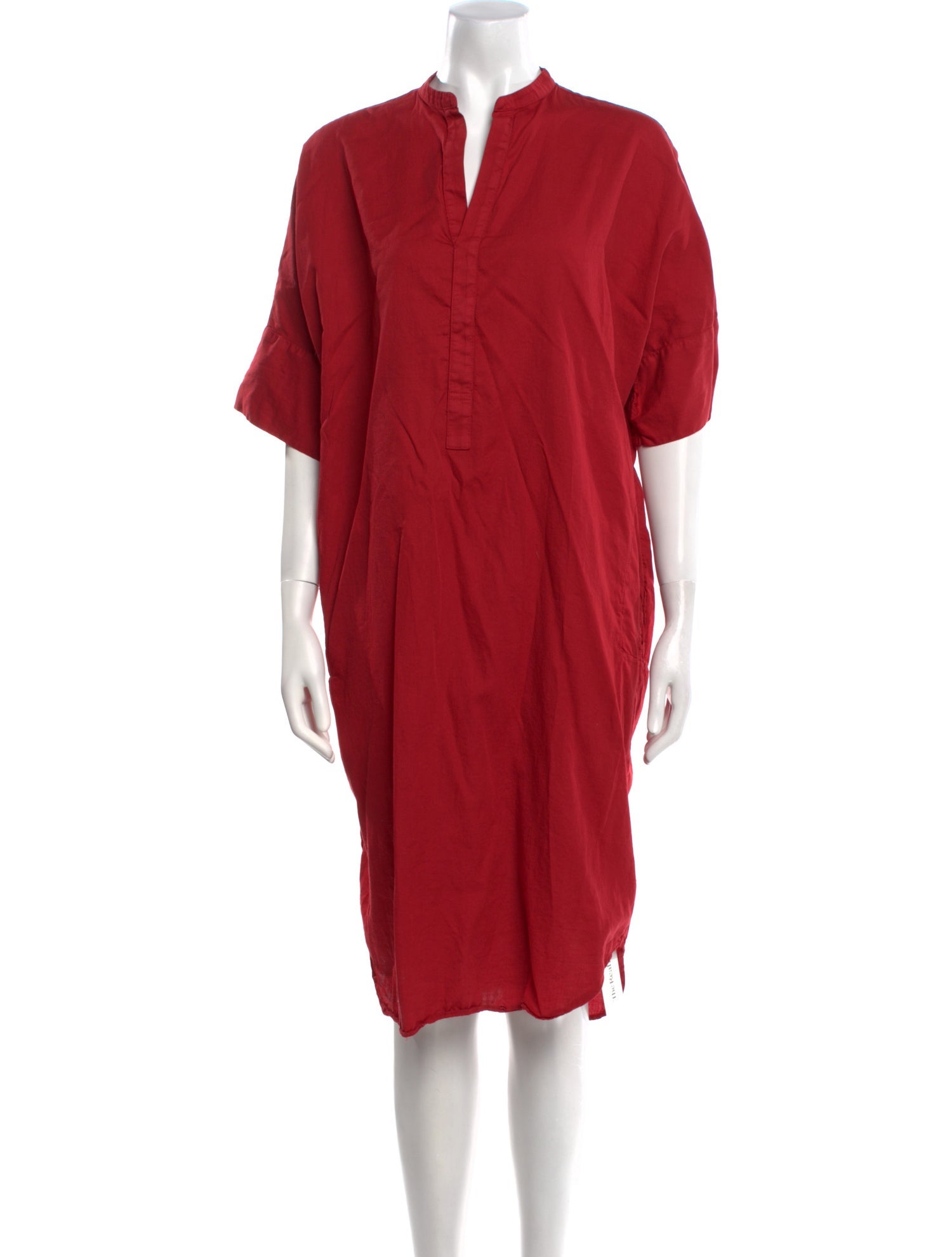 ocean+main V-Neck Midi Length Dress