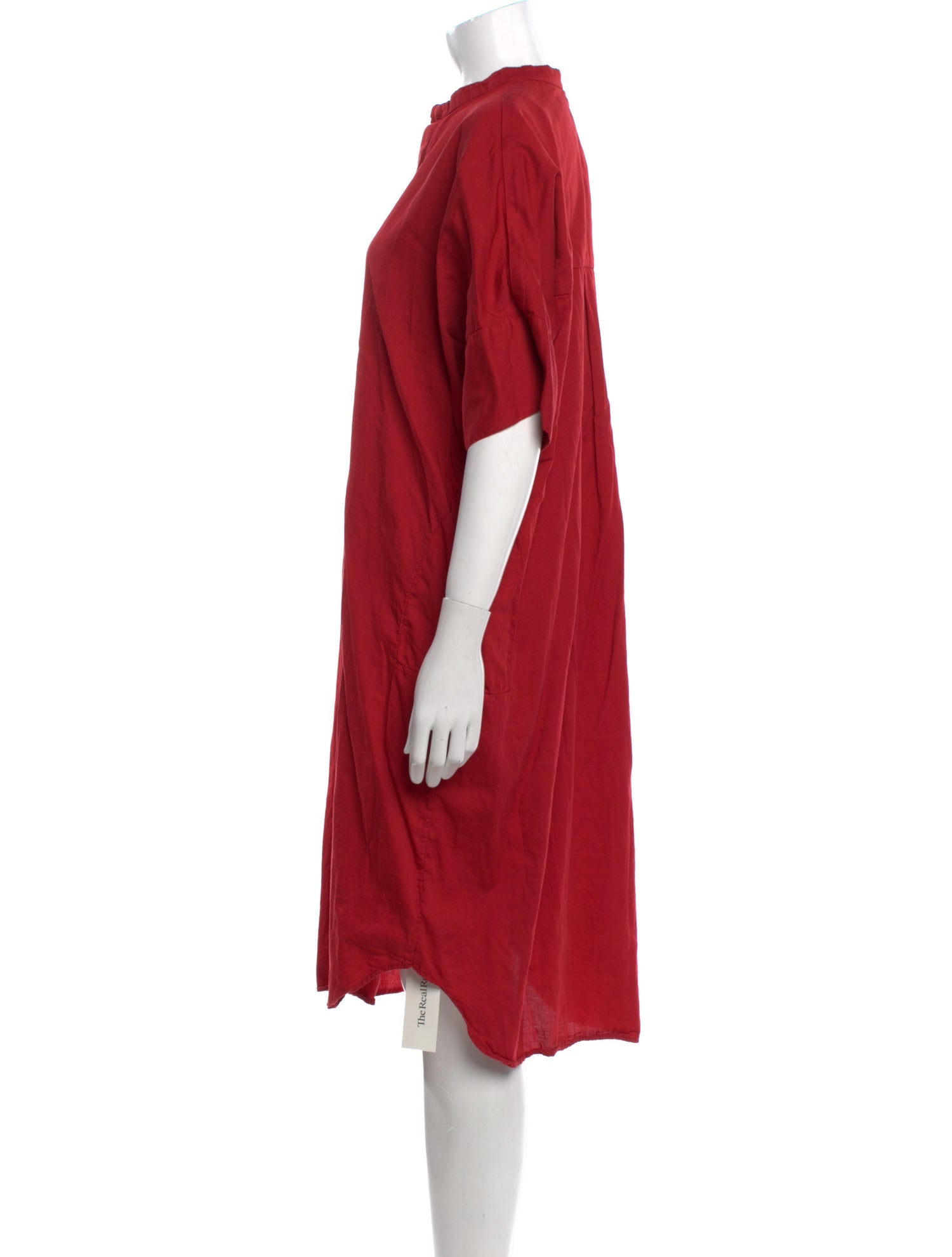 ocean+main V-Neck Midi Length Dress