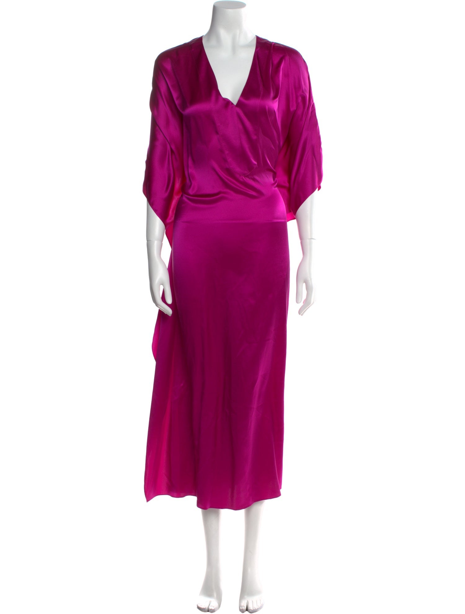 ocean+main Silk Long Dress