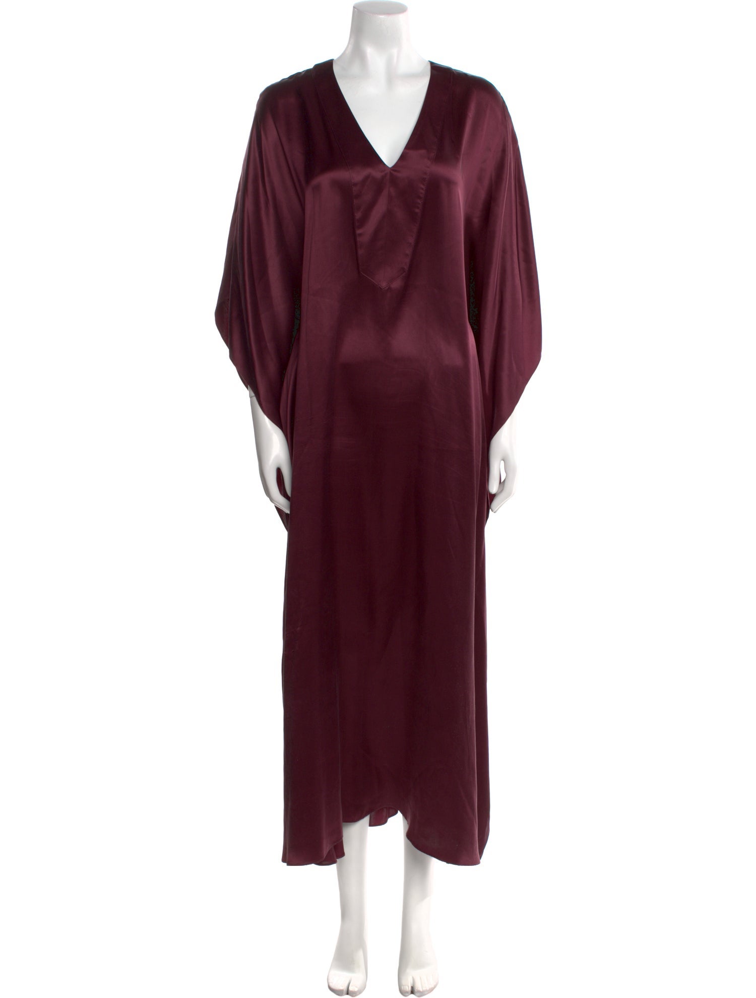 ocean+main Silk Midi Length Dress