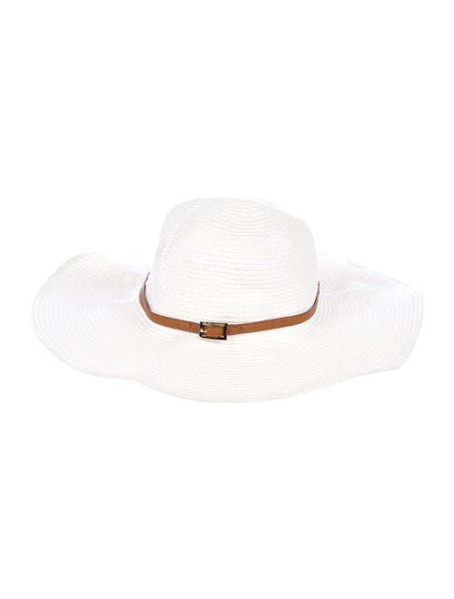 Melissa Odabash Straw Sun Hat White