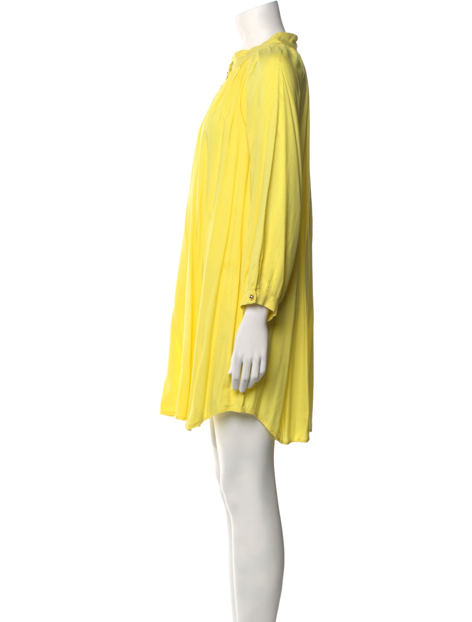 Melissa Odabash Mock Neck Mini Dress