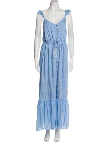 Melissa Odabash Dresses V-Neck Long Dress L