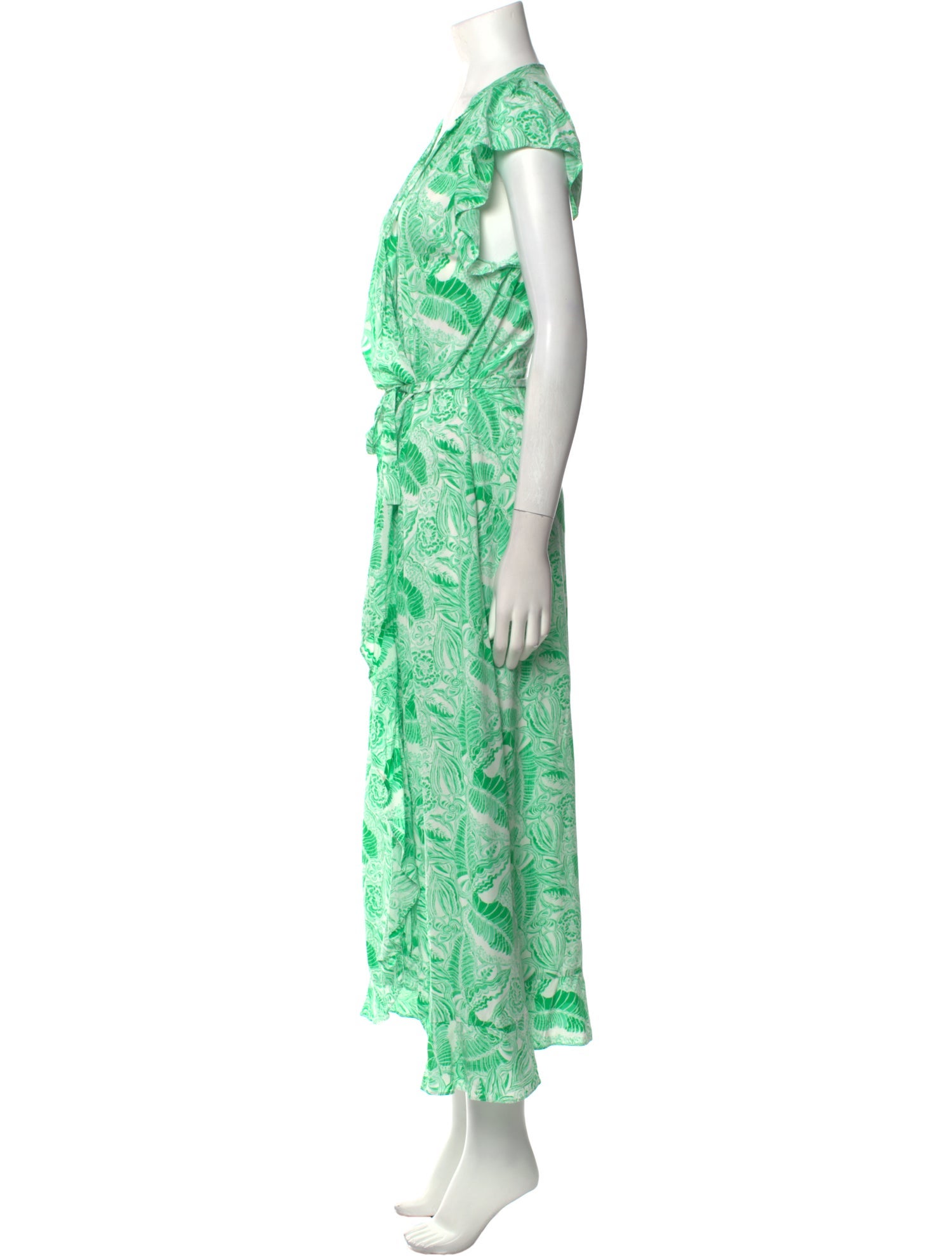 Melissa Odabash Printed Long Dress