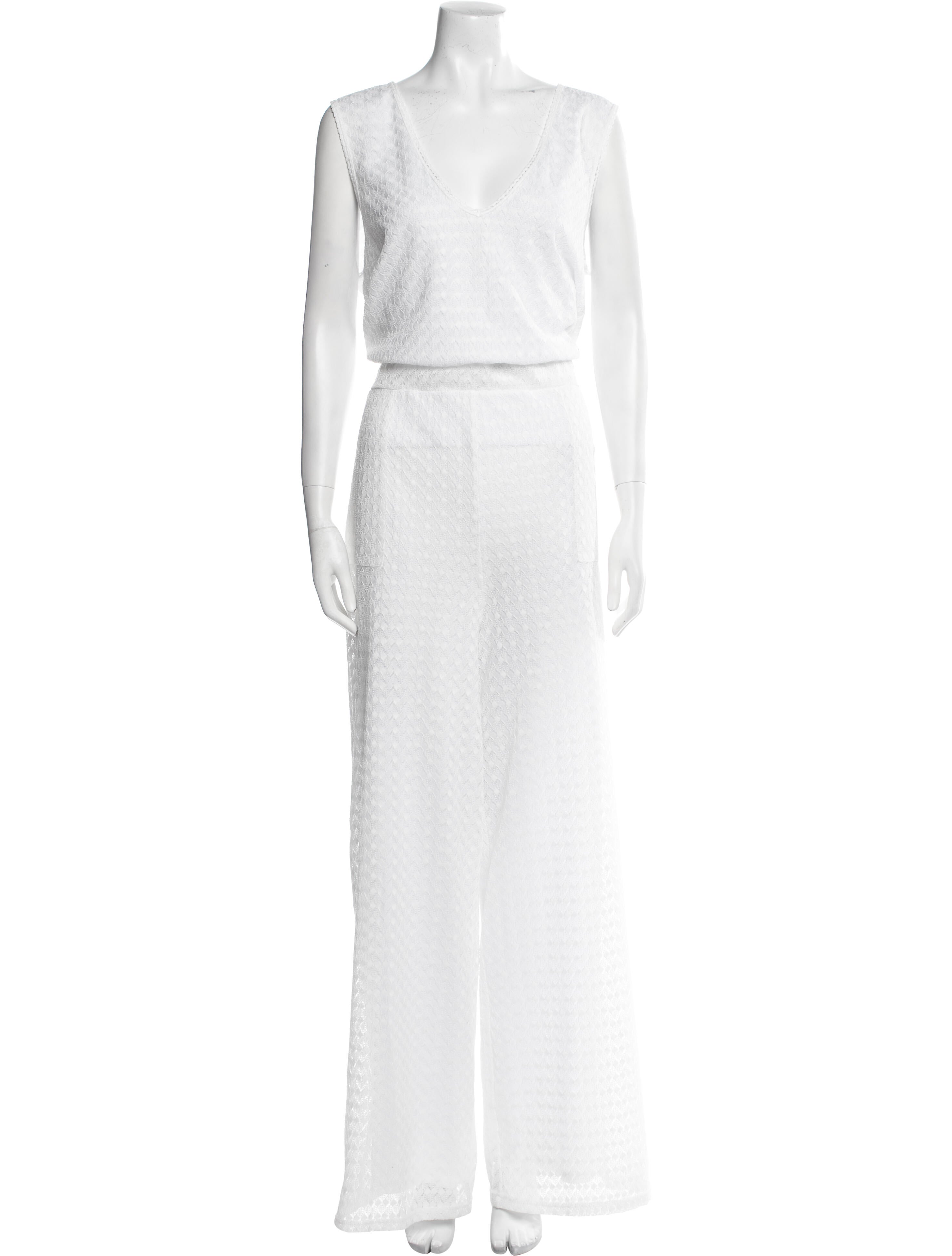 Melissa Odabash V-Neck Jumpsuit