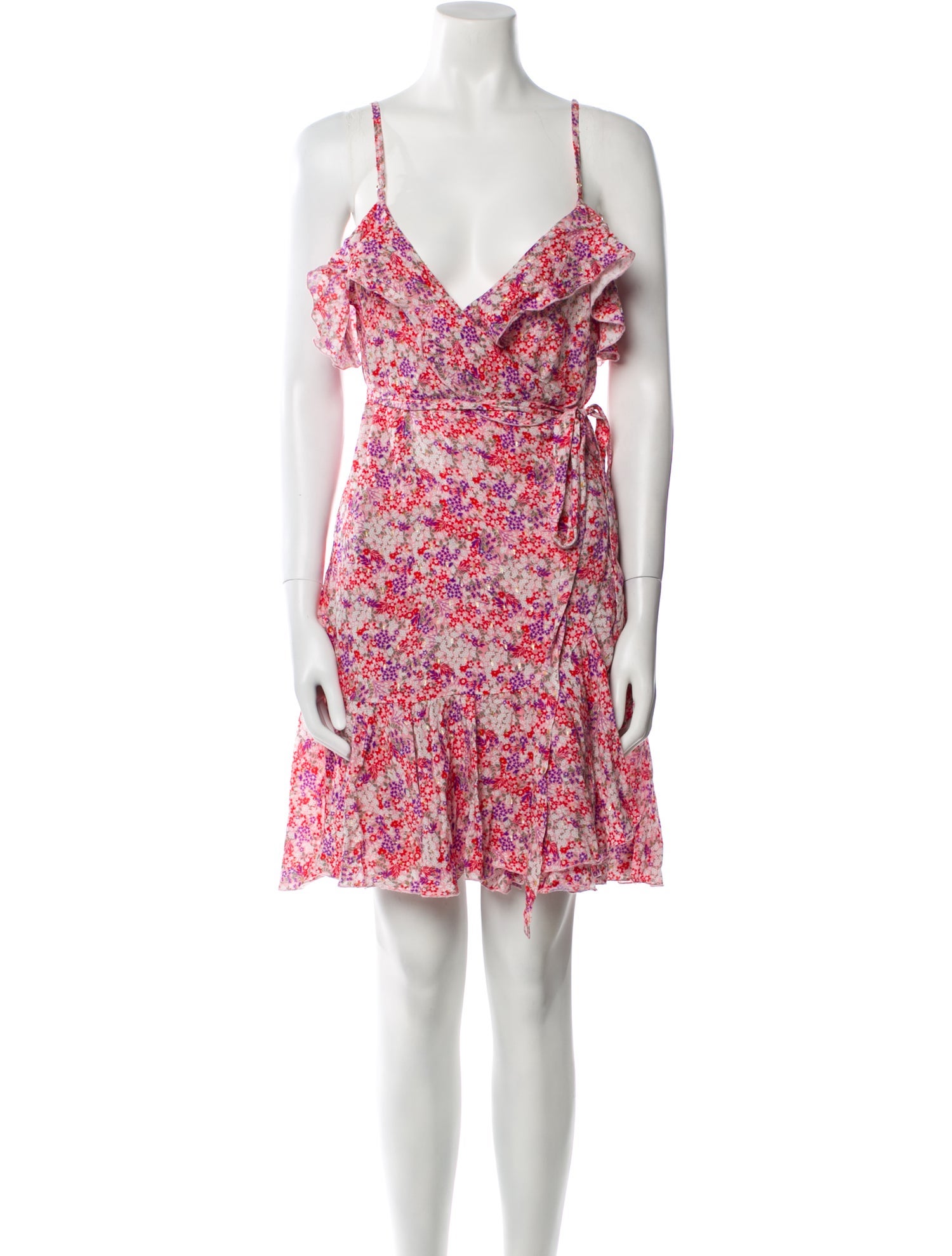 Melissa Odabash Floral Print Mini Dress