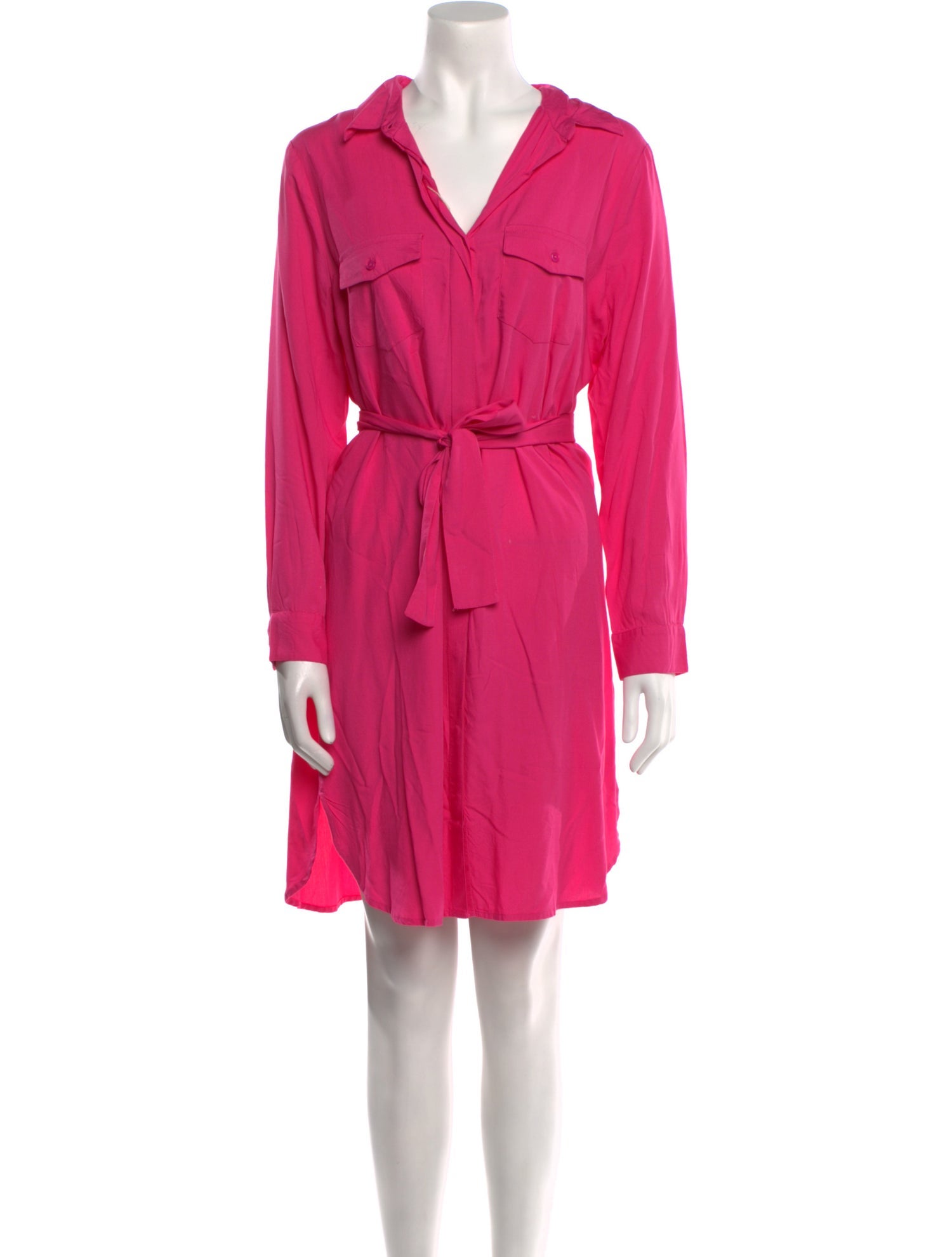 Melissa Odabash V-Neck Knee-Length Dress w/ Tags