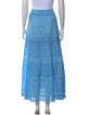 Melissa Odabash Eyelet Trim Long Skirt