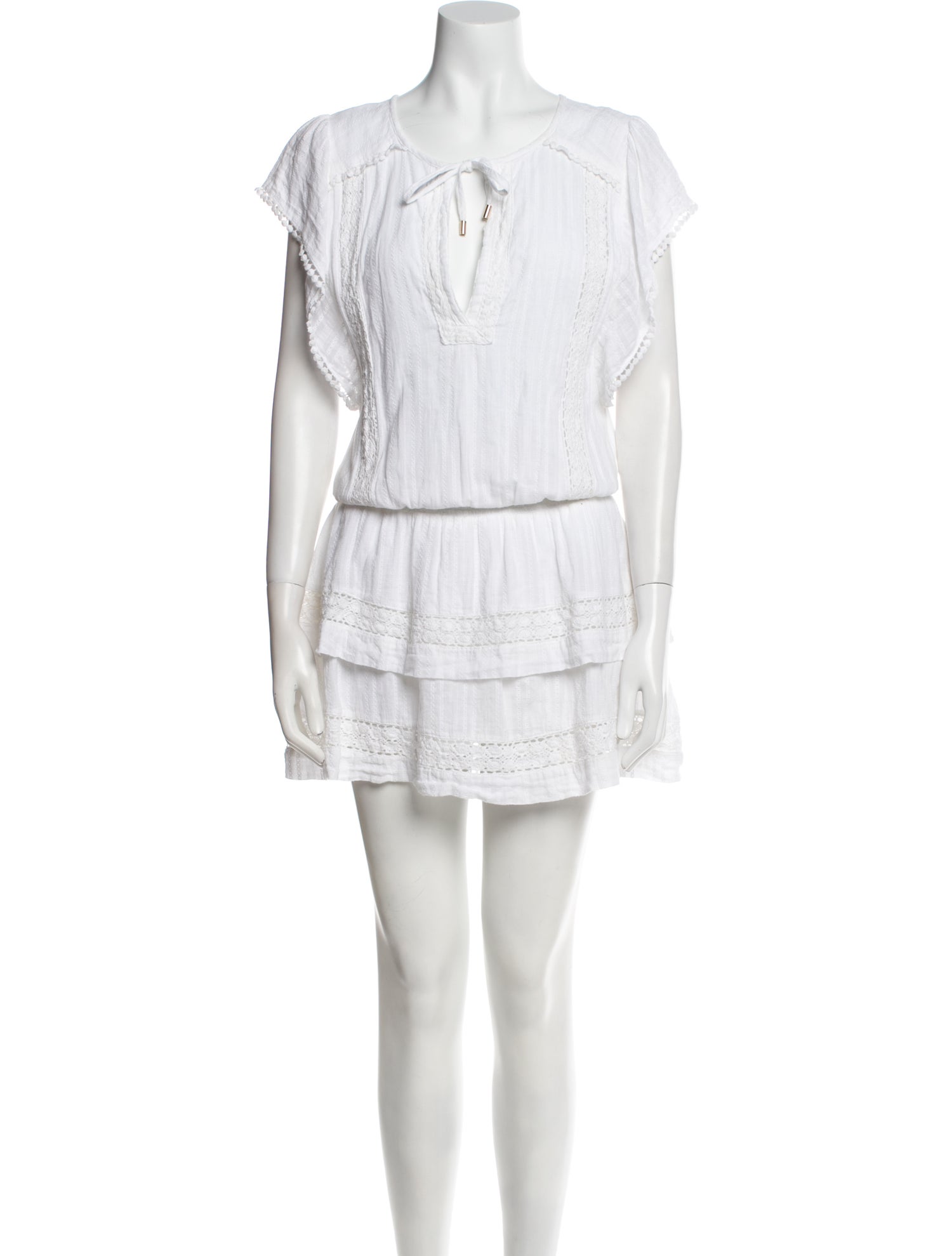 Melissa Odabash V-Neck Mini Dress