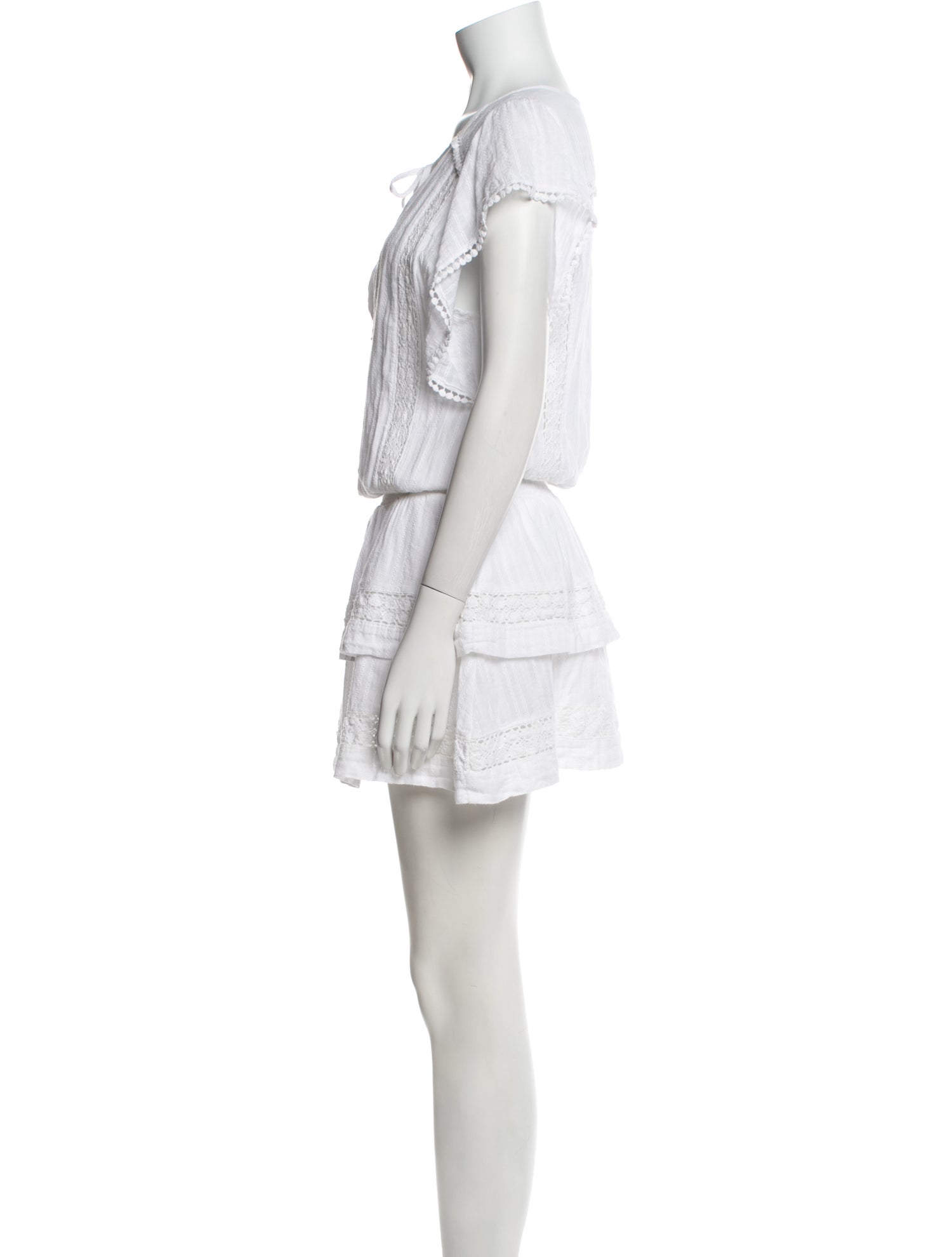 Melissa Odabash V-Neck Mini Dress