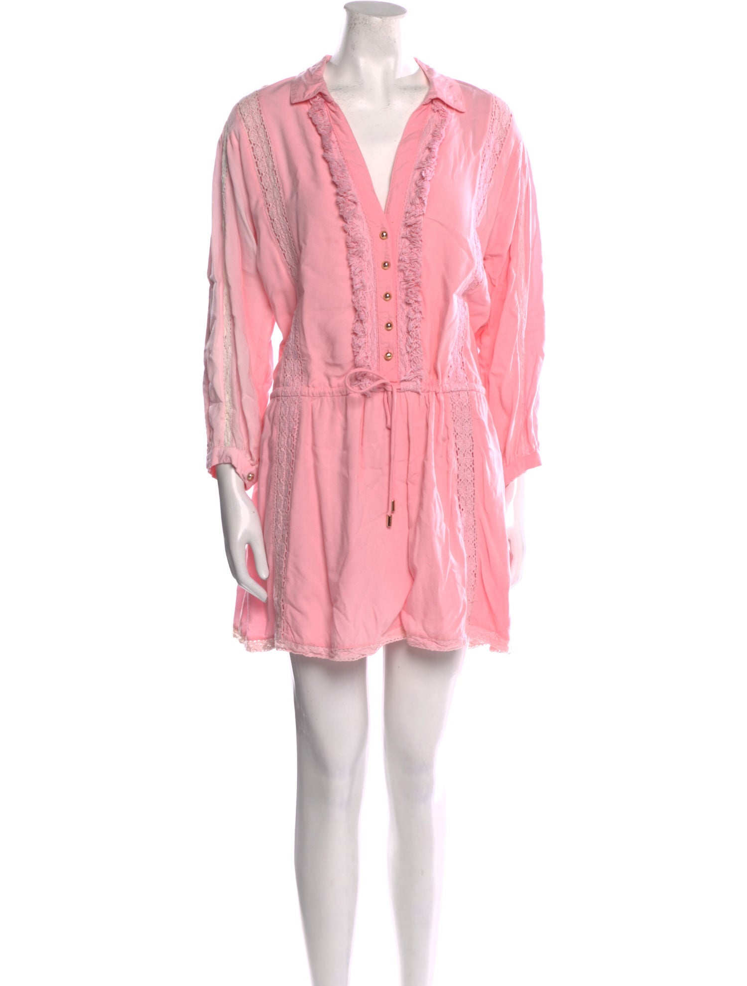 Melissa Odabash V-Neck Mini Dress