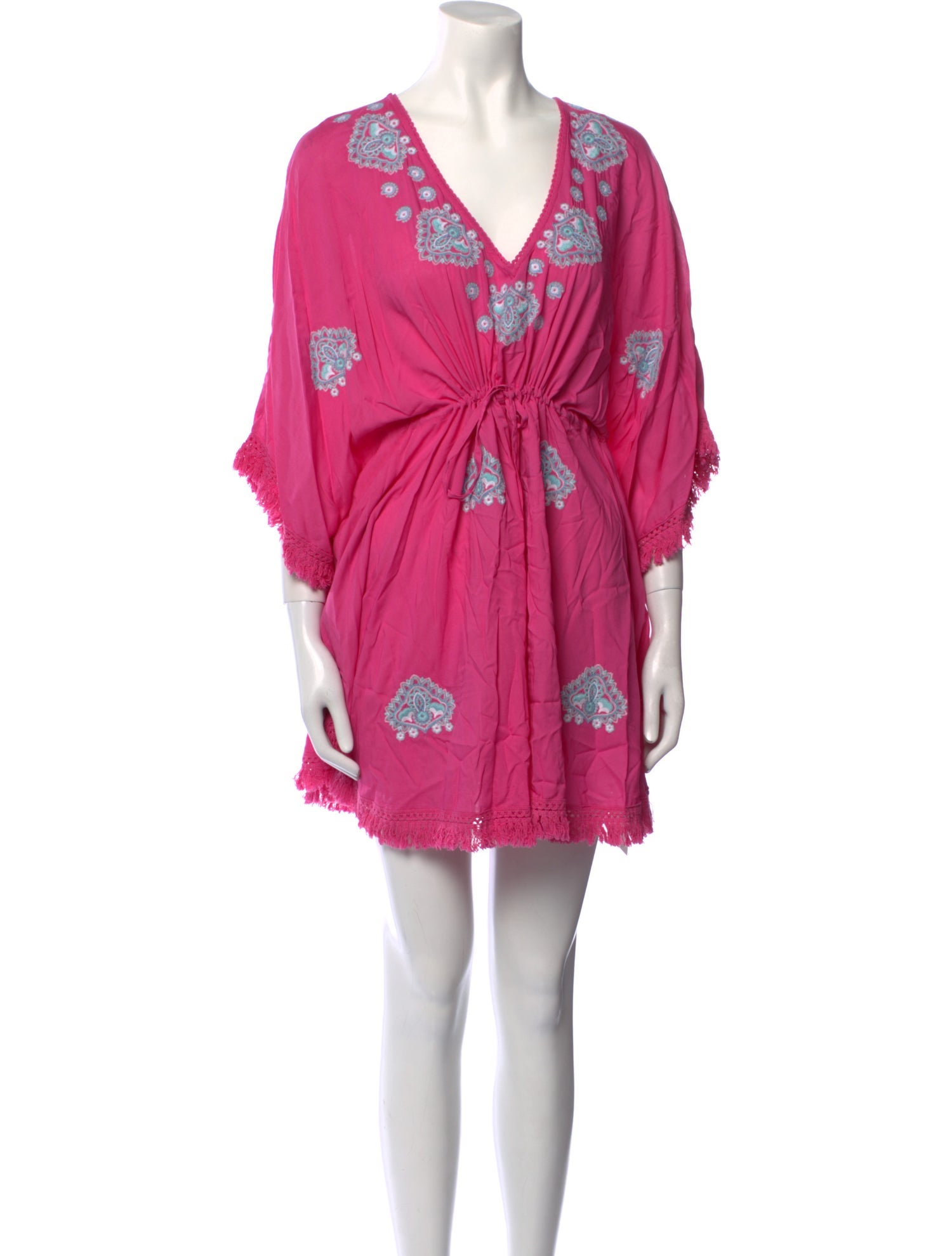 Melissa Odabash Floral Print Mini Dress