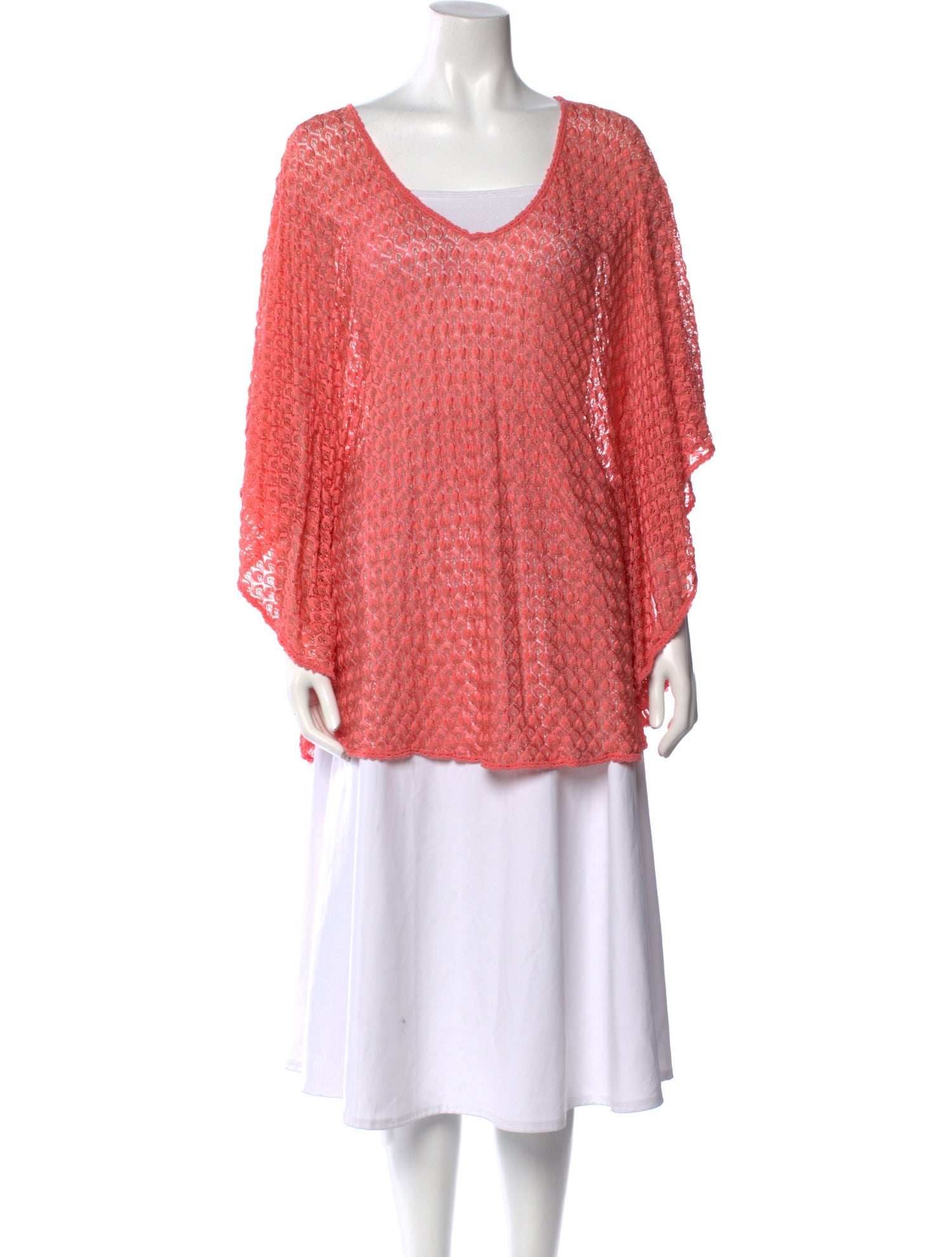 Melissa Odabash Scoop Neck Sweater