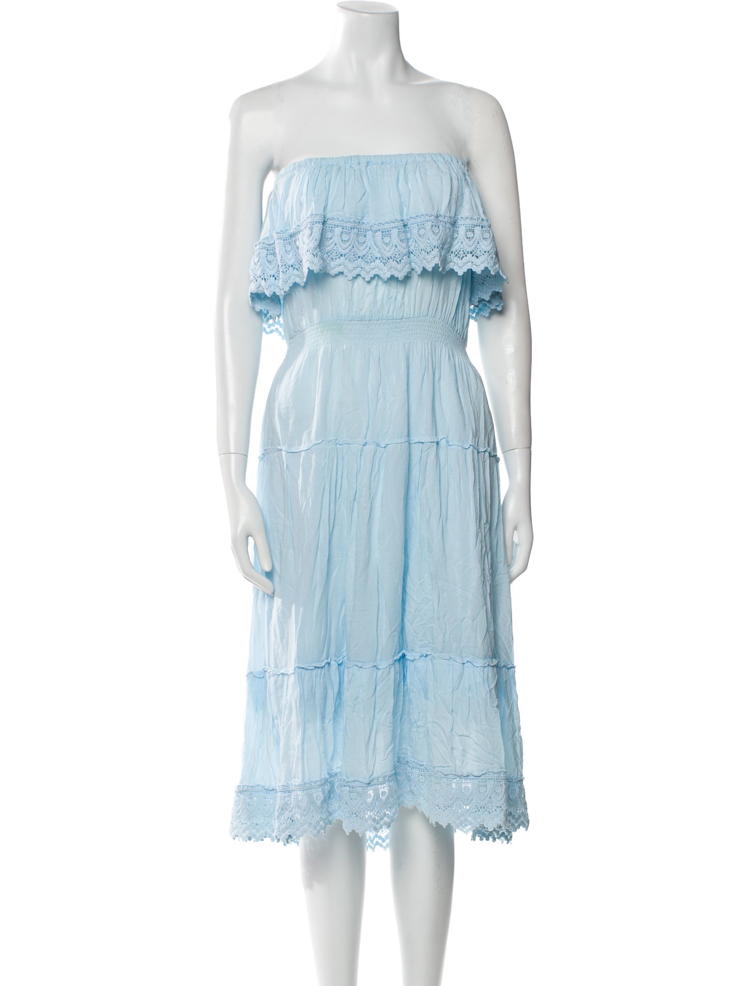 Melissa Odabash Strapless Knee-Length Dress