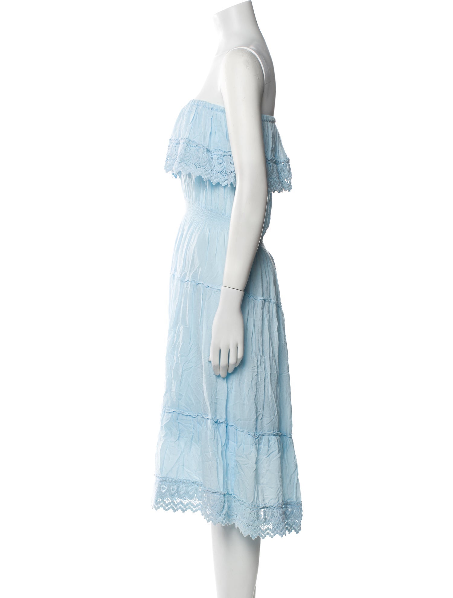 Melissa Odabash Strapless Knee-Length Dress