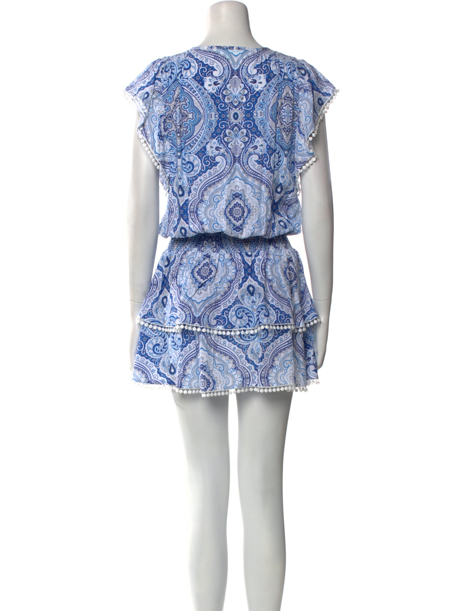 Melissa Odabash Paisley Print Mini Dress