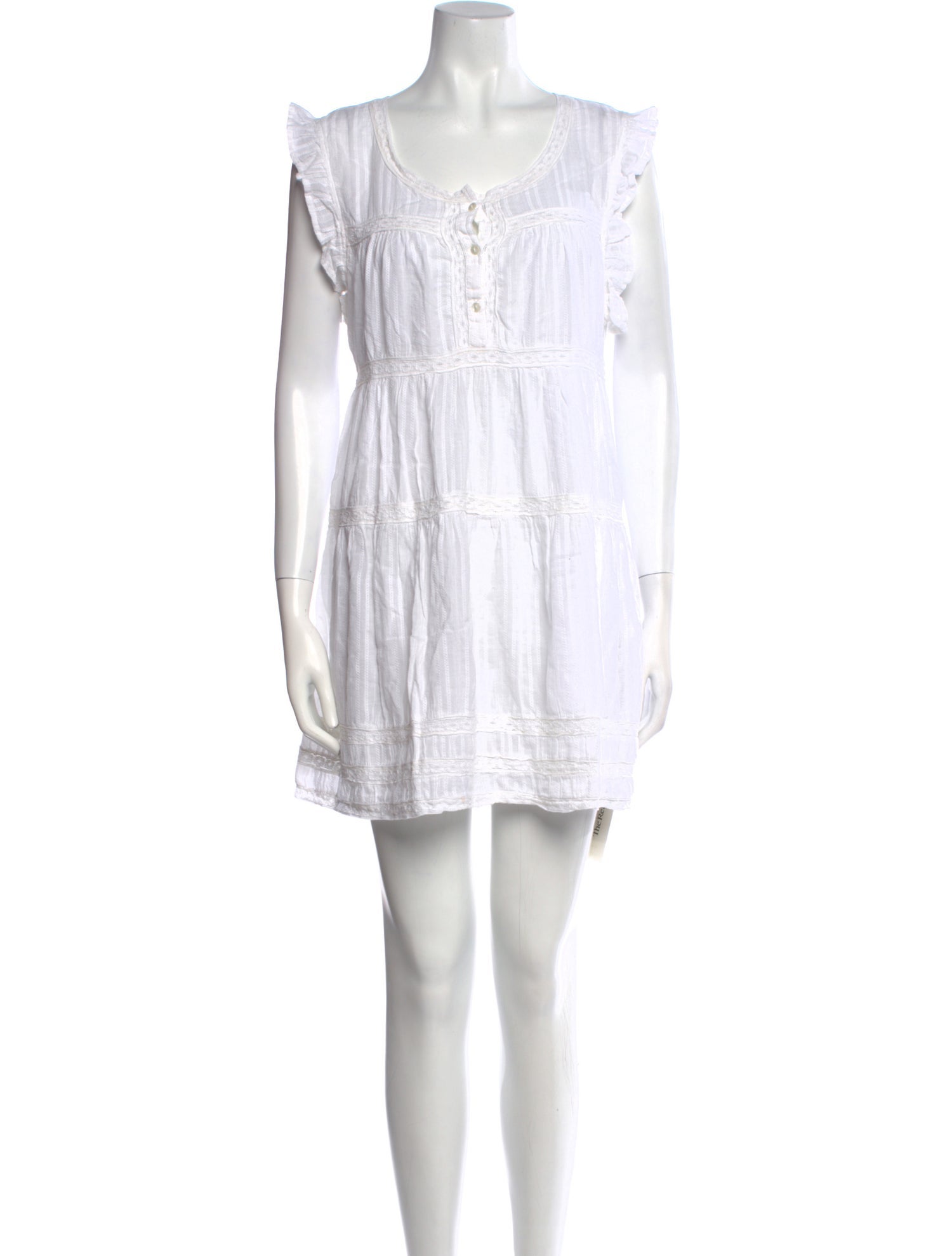 Melissa Odabash Scoop Neck Mini Dress