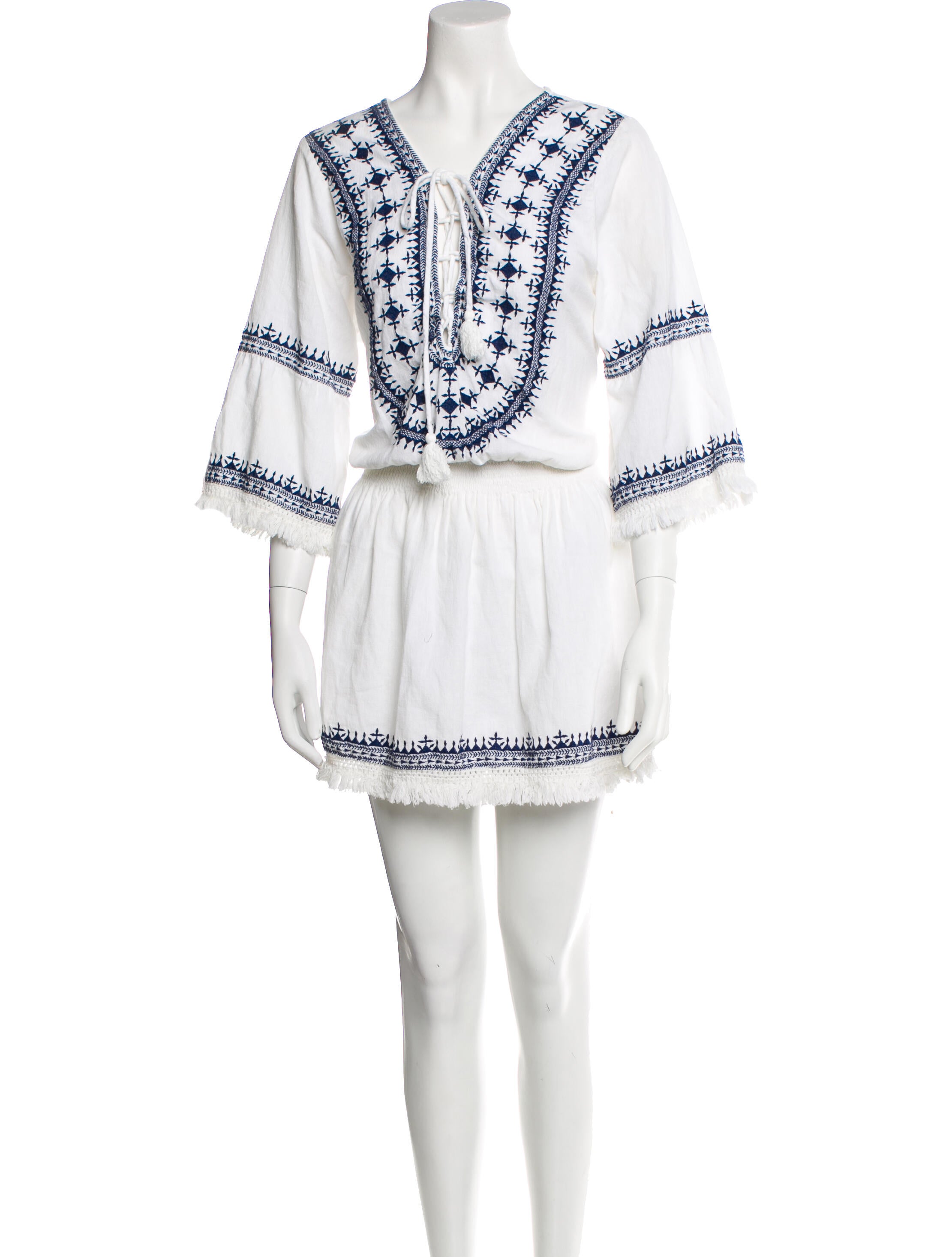 Melissa Odabash Printed Mini Dress