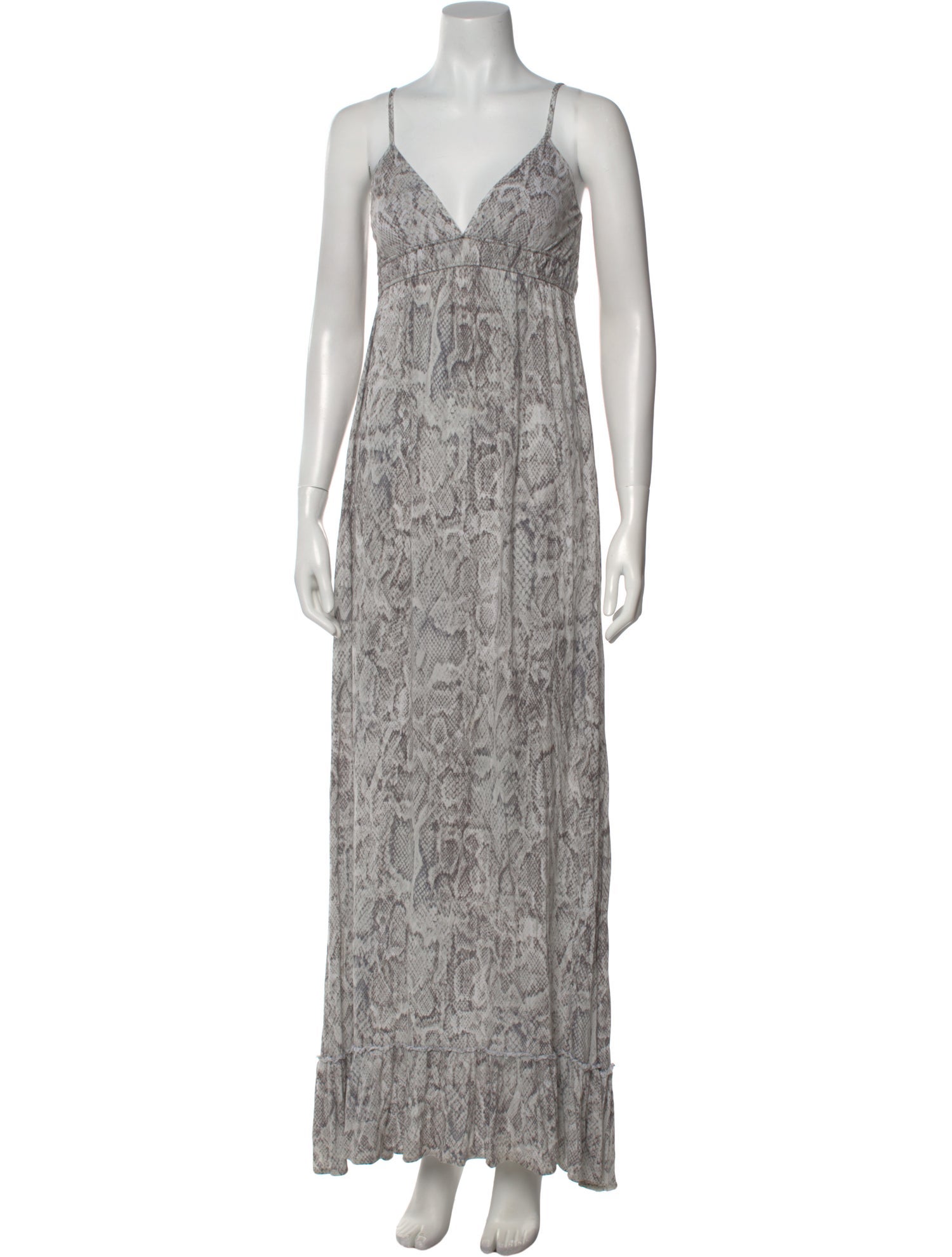 Melissa Odabash Printed Long Dress