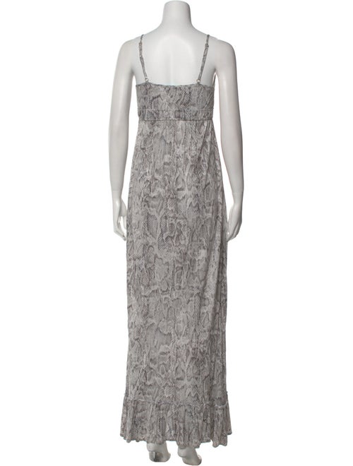 Melissa Odabash Printed Long Dress