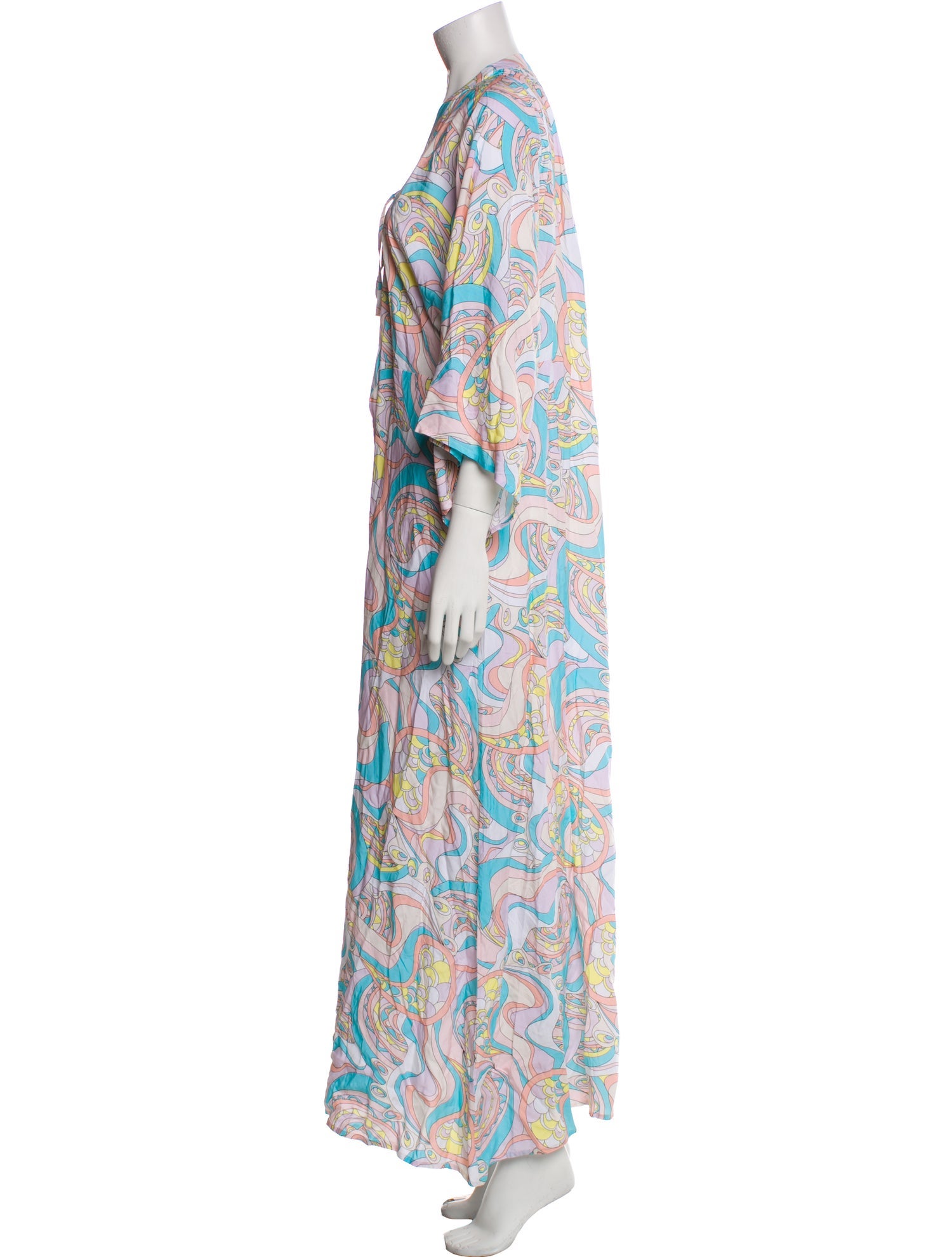 Melissa Odabash Printed Long Dress w/ Tags