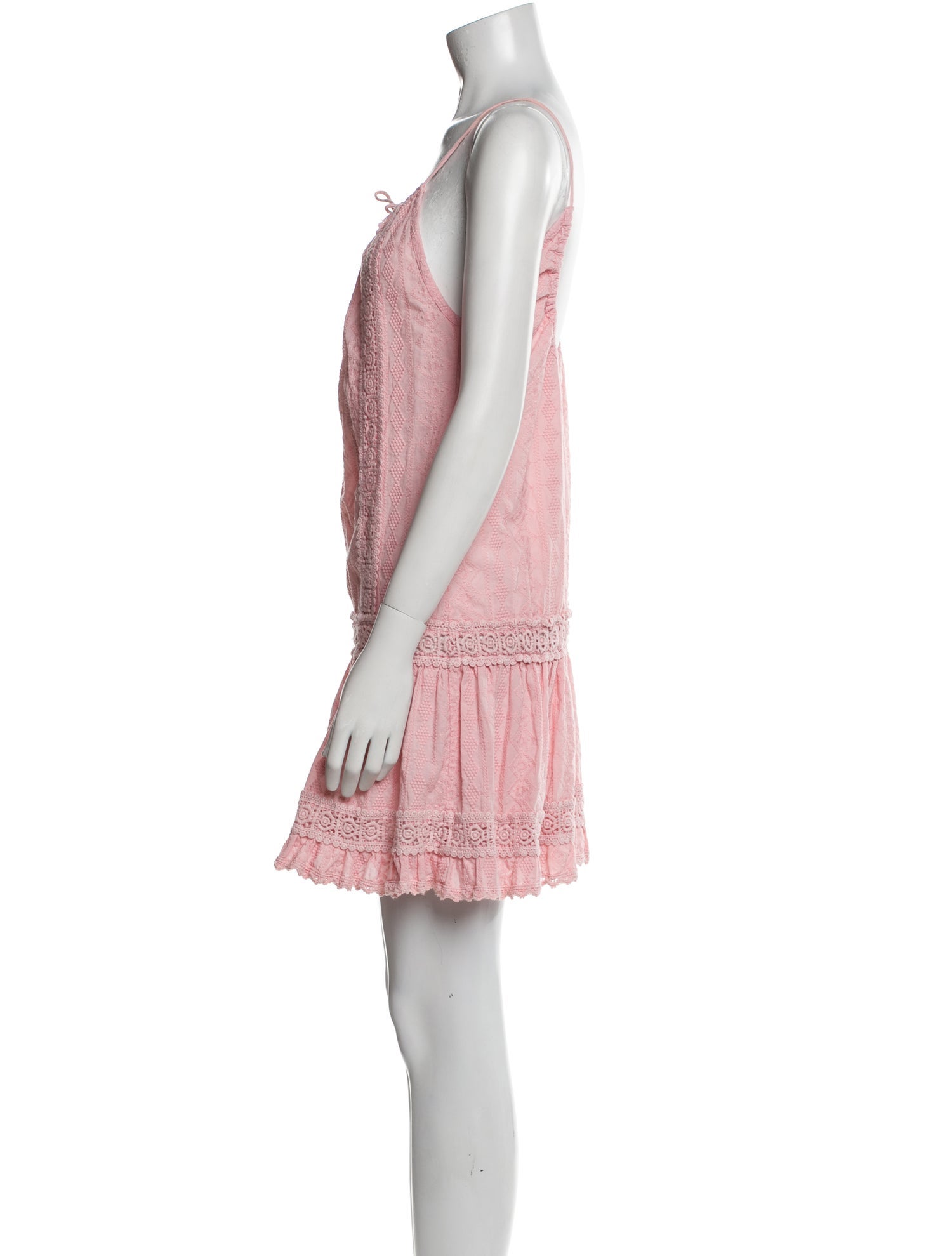 Melissa Odabash Scoop Neck Mini Dress