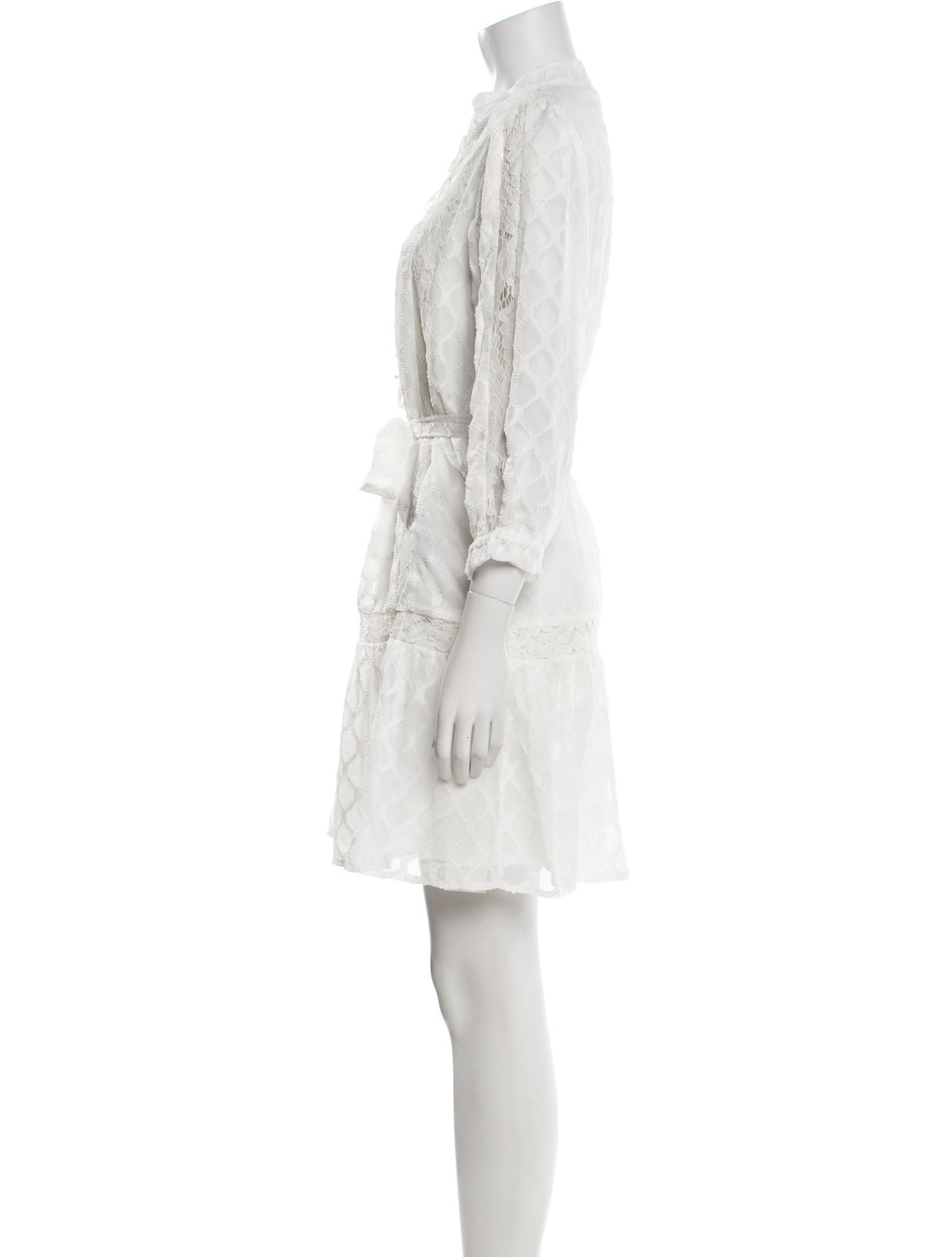 Melissa Odabash Mock Neck Mini Dress