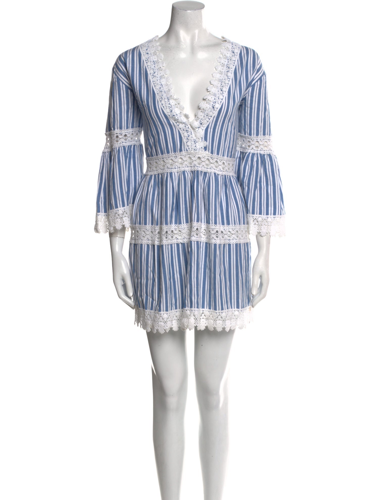 Melissa Odabash Striped Mini Dress