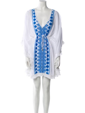 Melissa Odabash Printed Mini Dress