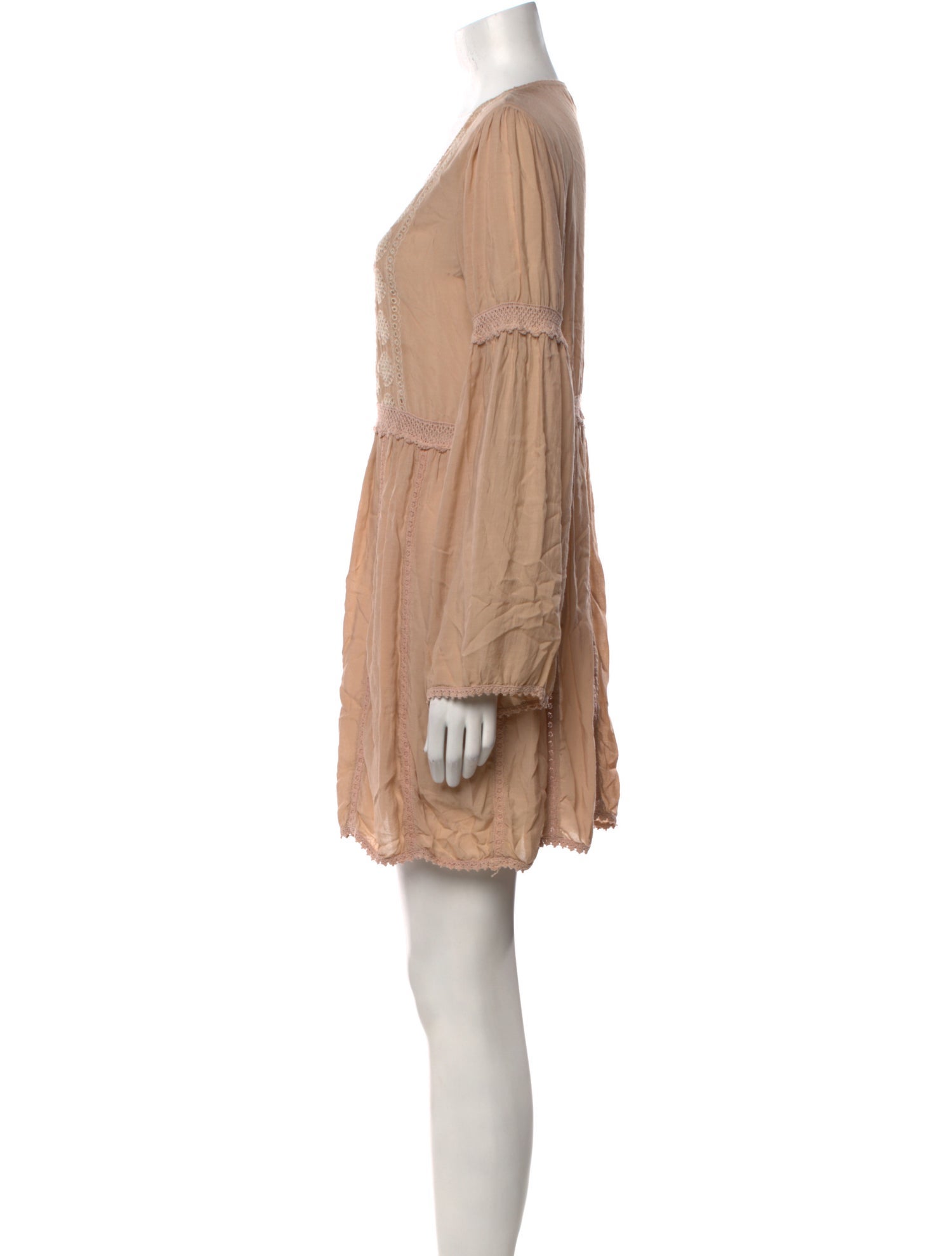 Melissa Odabash Scoop Neck Mini Dress