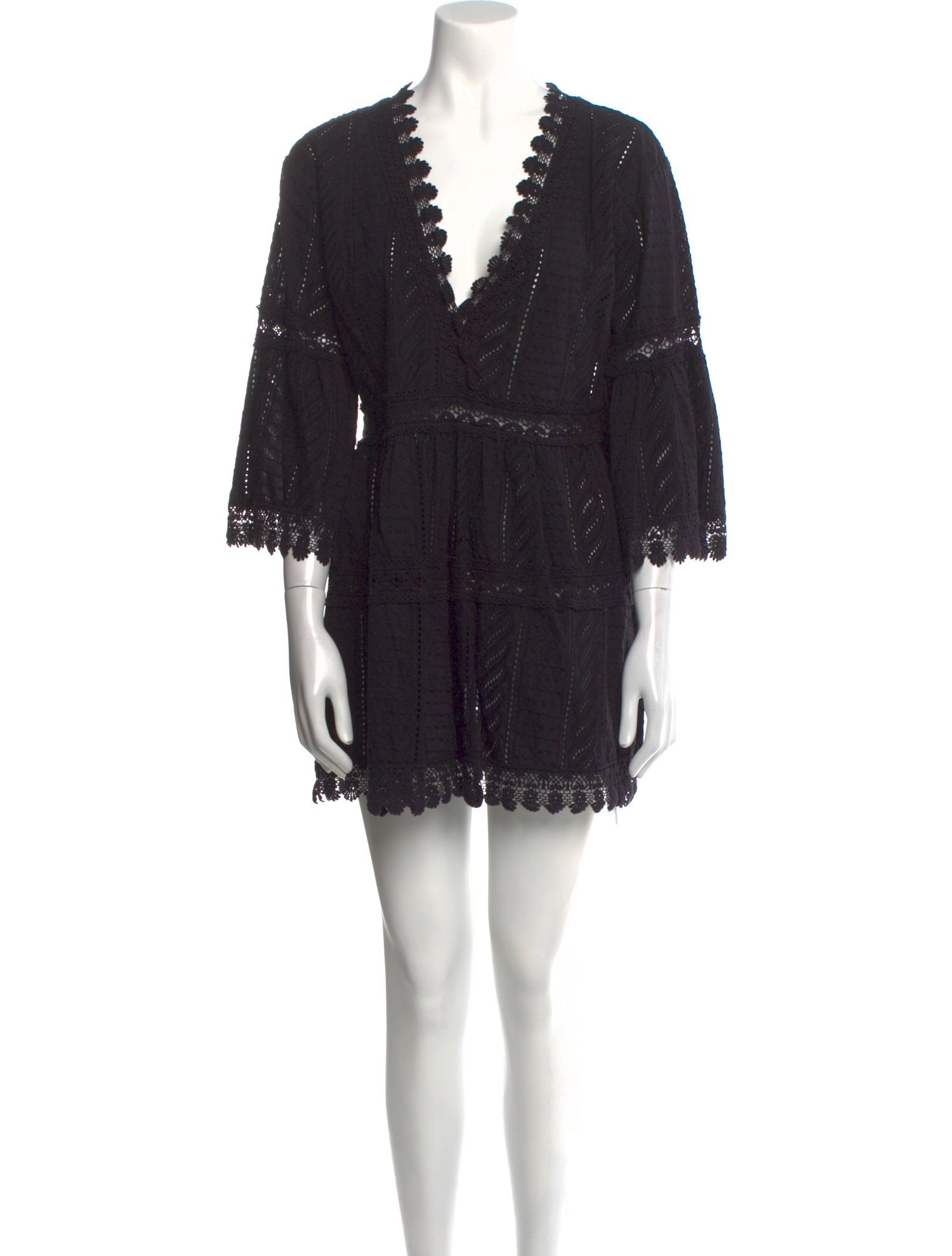 Melissa Odabash V-Neck Mini Dress