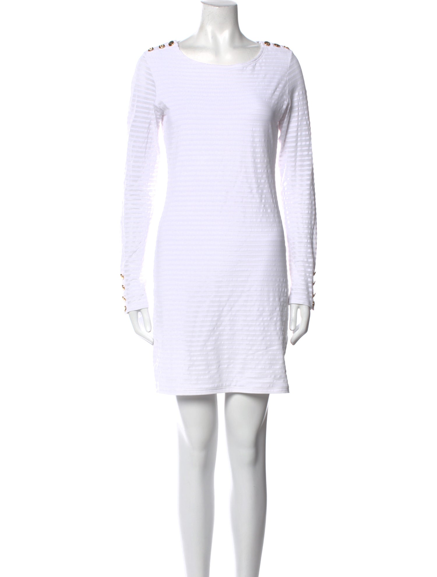 Melissa Odabash Scoop Neck Mini Dress