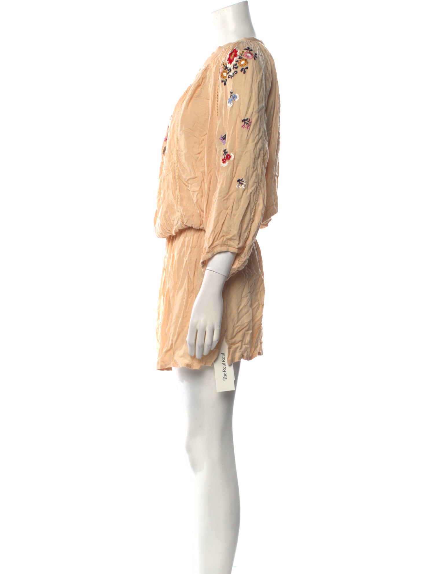 Melissa Odabash Scoop Neck Mini Dress